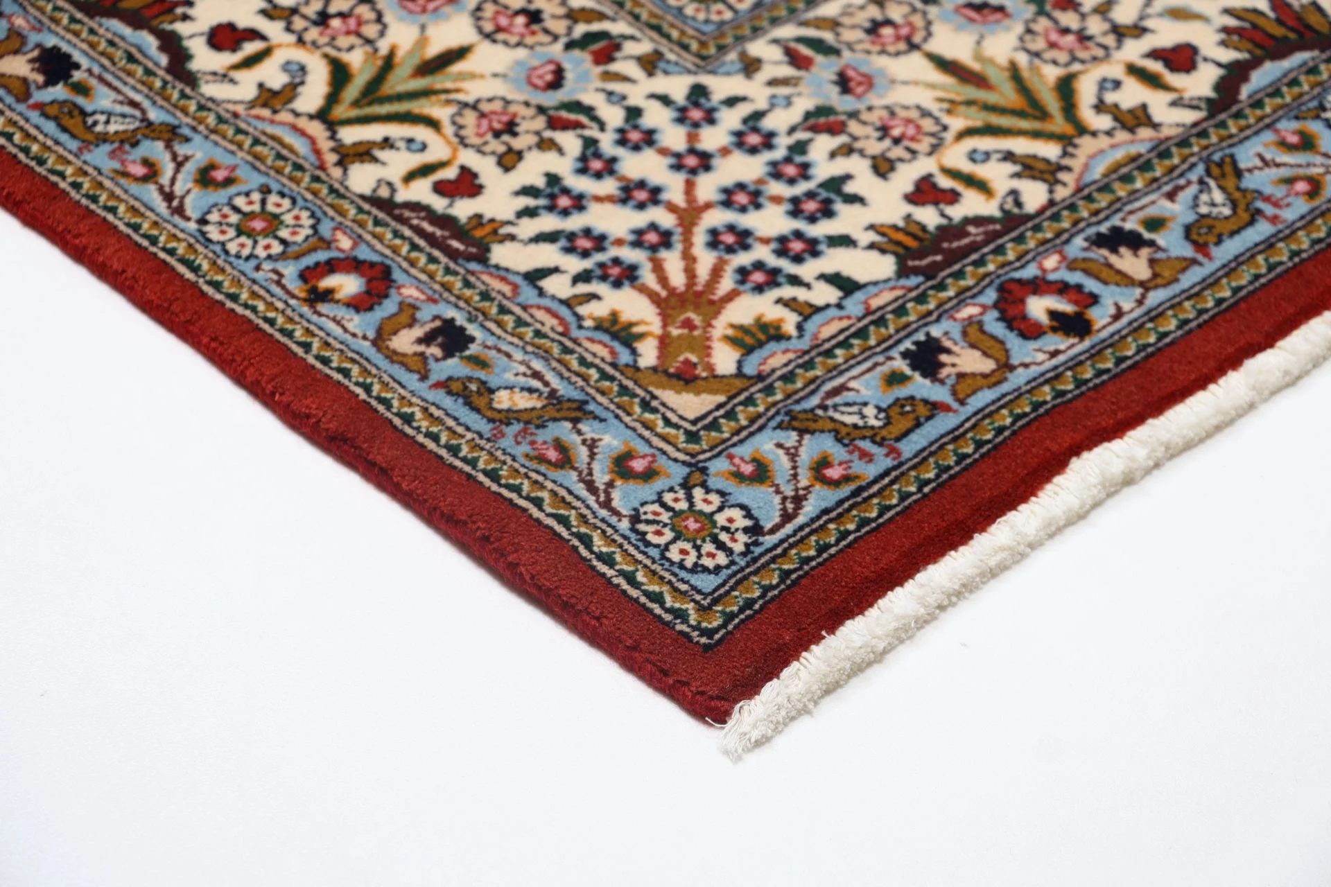 Moud Persian Rug — hand-knotted, 194 × 294 cm, Wool