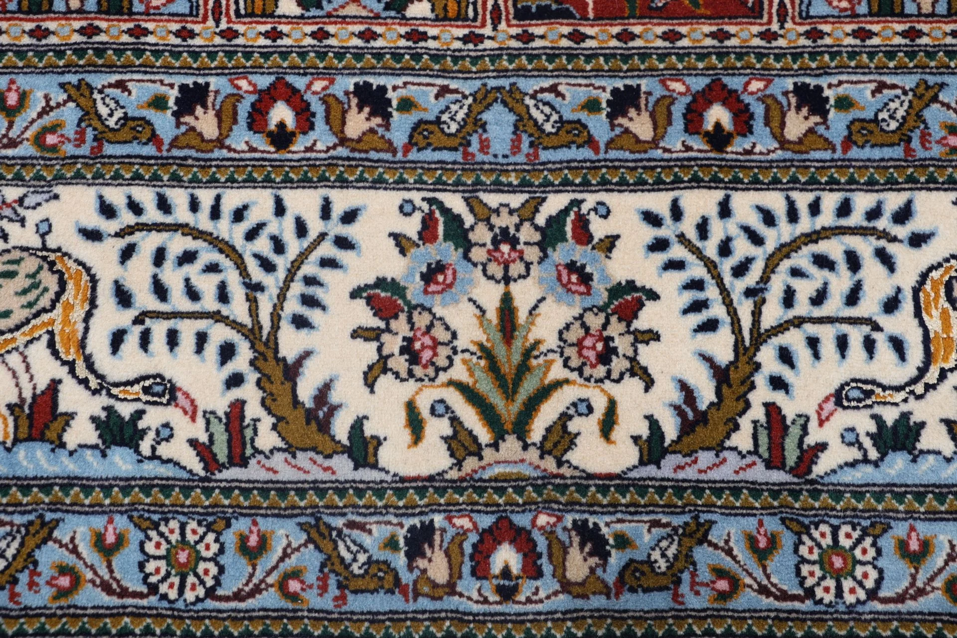 Moud Persian Rug — hand-knotted, 194 × 294 cm, Wool
