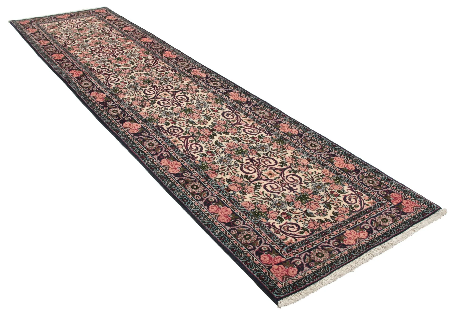 Bijar Persian Rug 75 × 300 cm, Wool, hand-knotted
