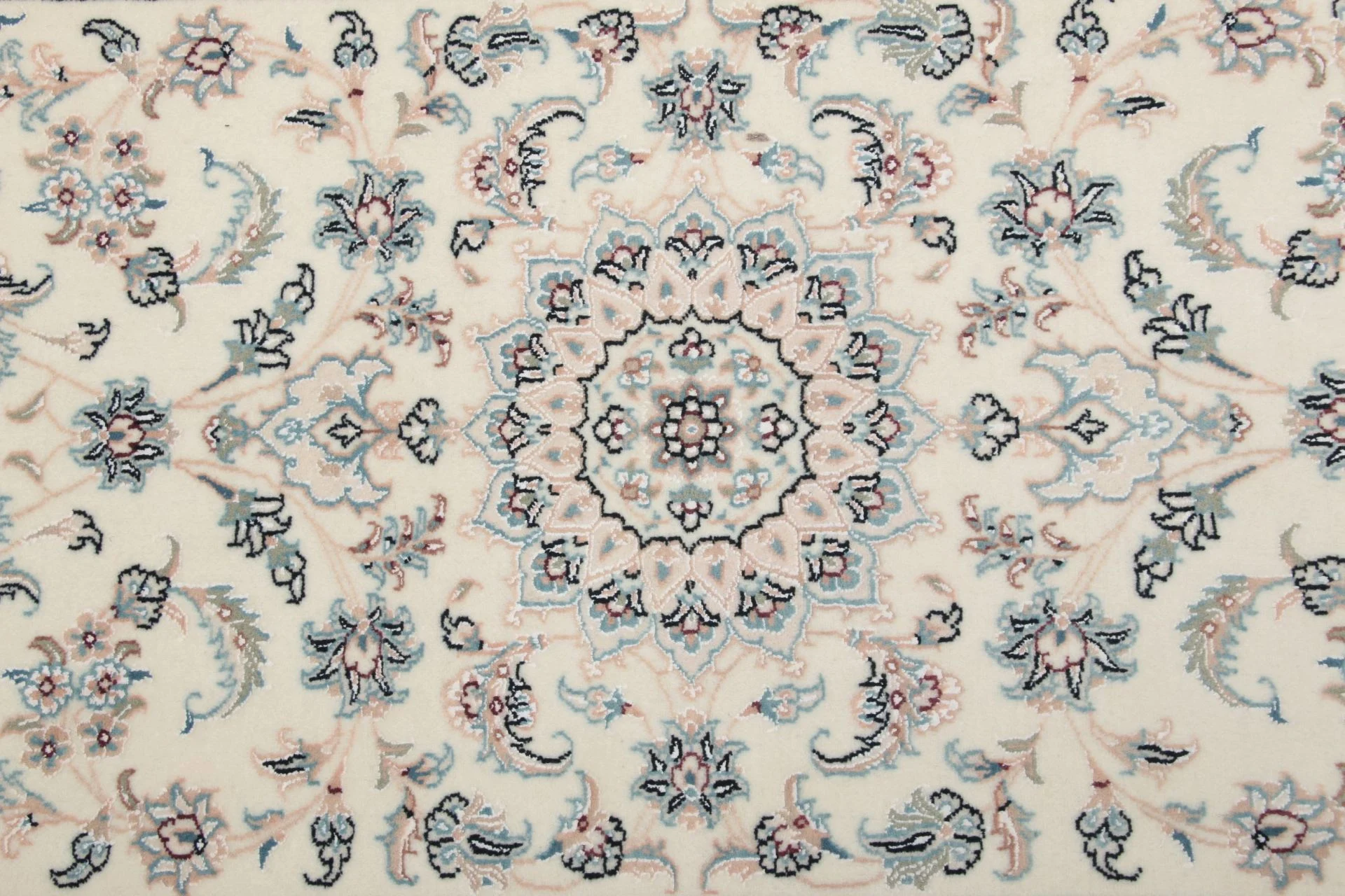 Persian Rug 80 × 300 cm, Wool & Silk, hand-knotted