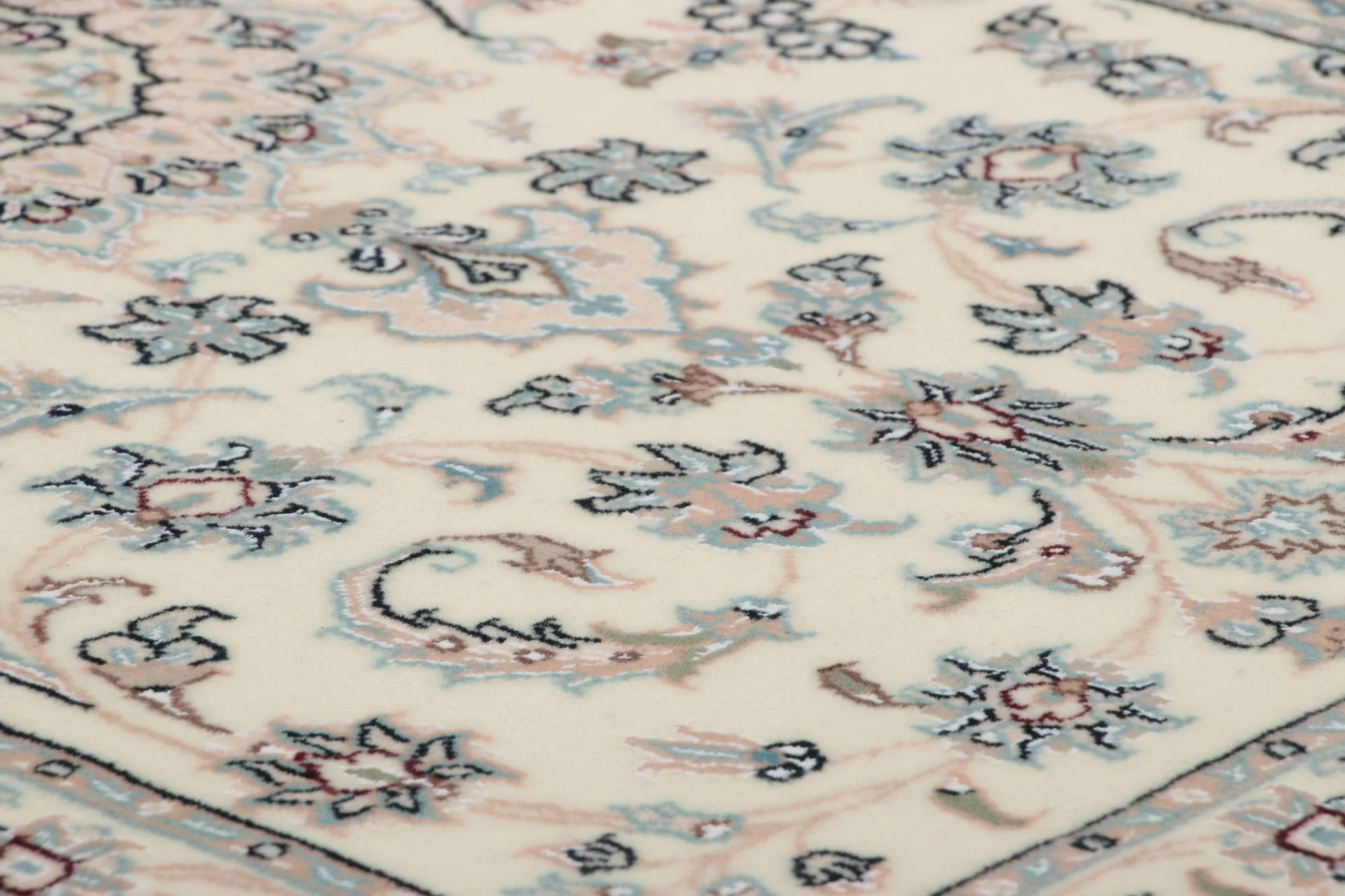 Persian Rug 80 × 300 cm, Wool & Silk, hand-knotted