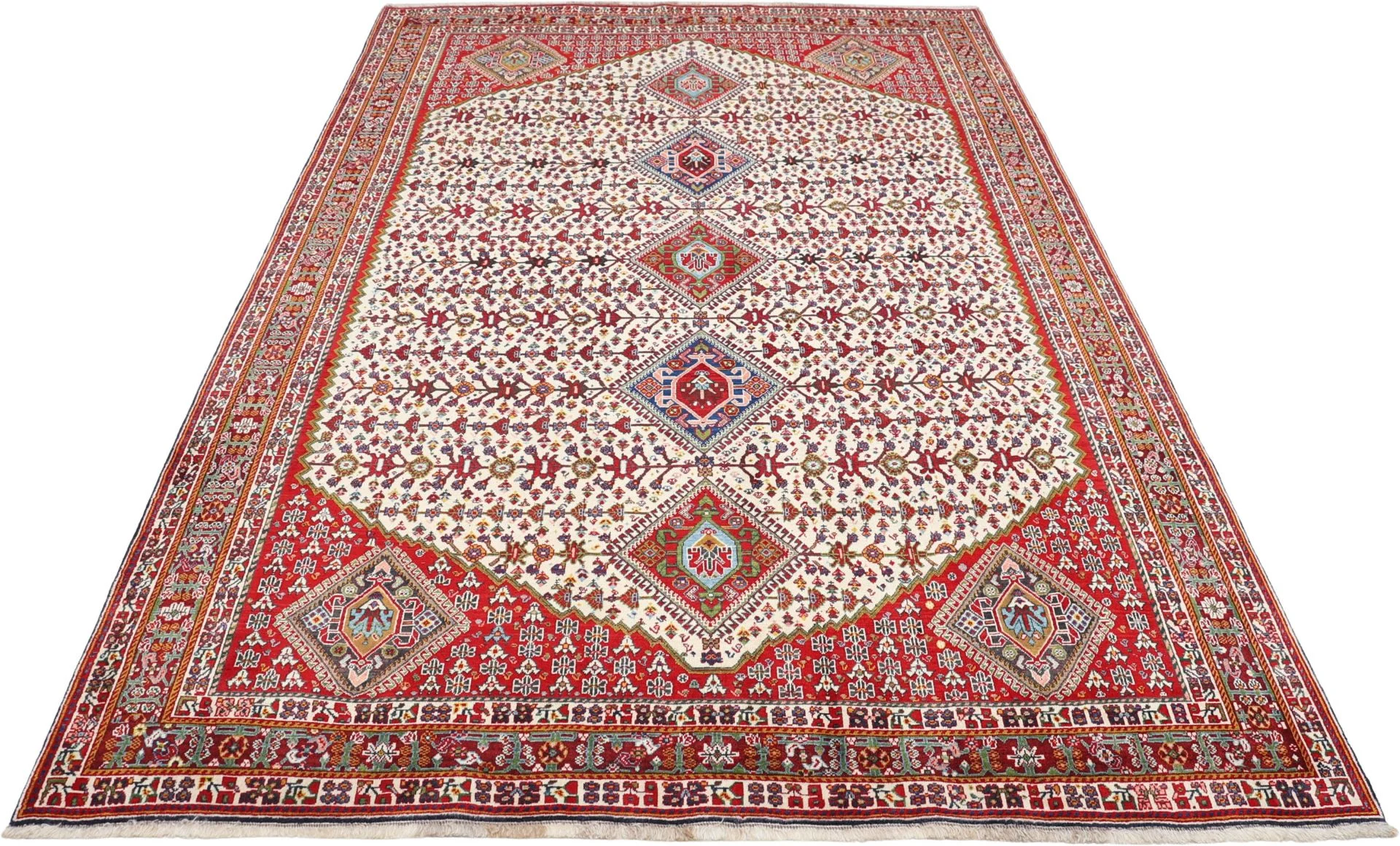perserteppich-gashghai-205-x-308-cm-schurwolle-handgeknupft-2 Qashqai Persian Rug 205 × 308 cm, Wool, hand-knotted
