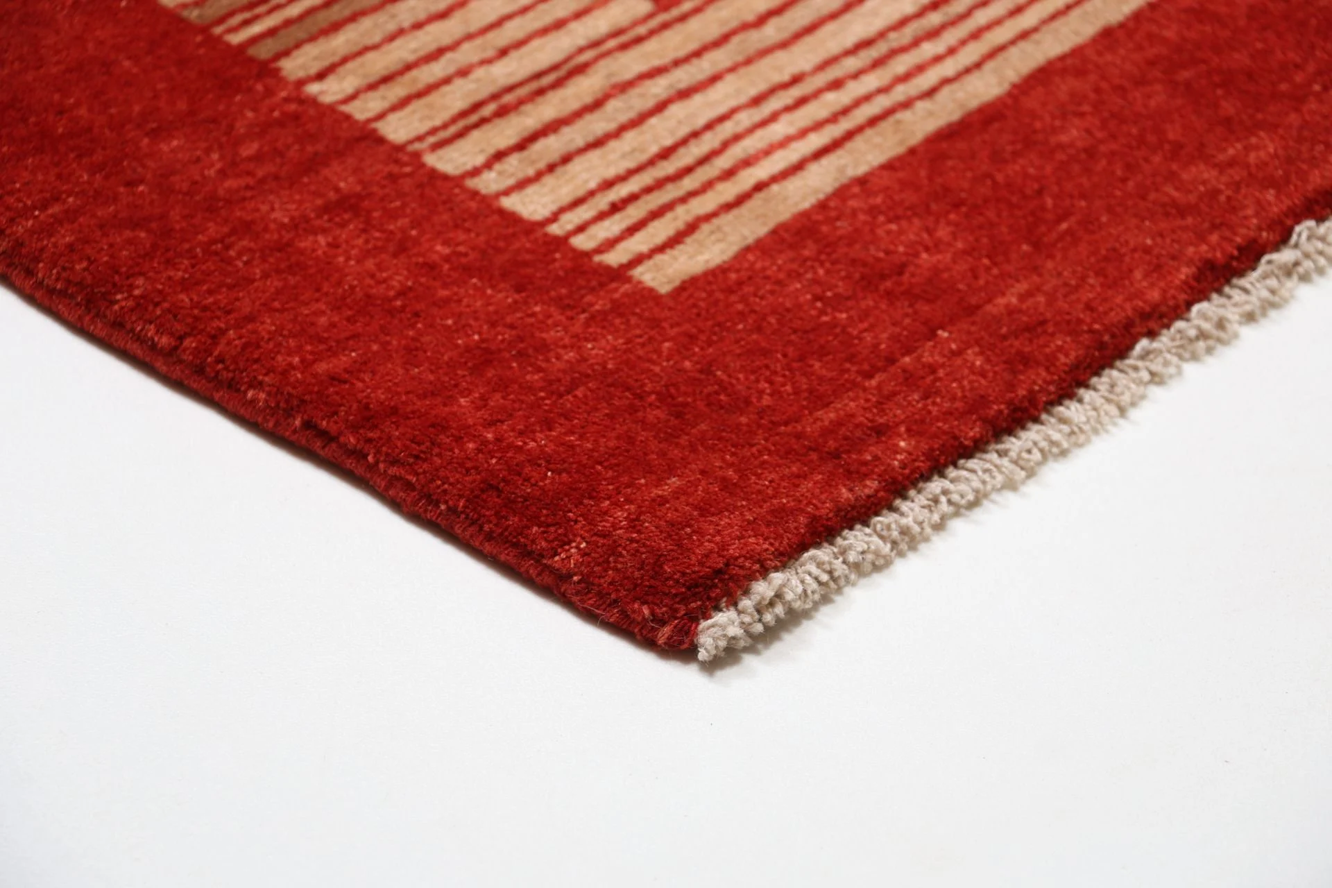 Hand-Knotted Wool Loribaft Persian Rug, 215 × 305 cm