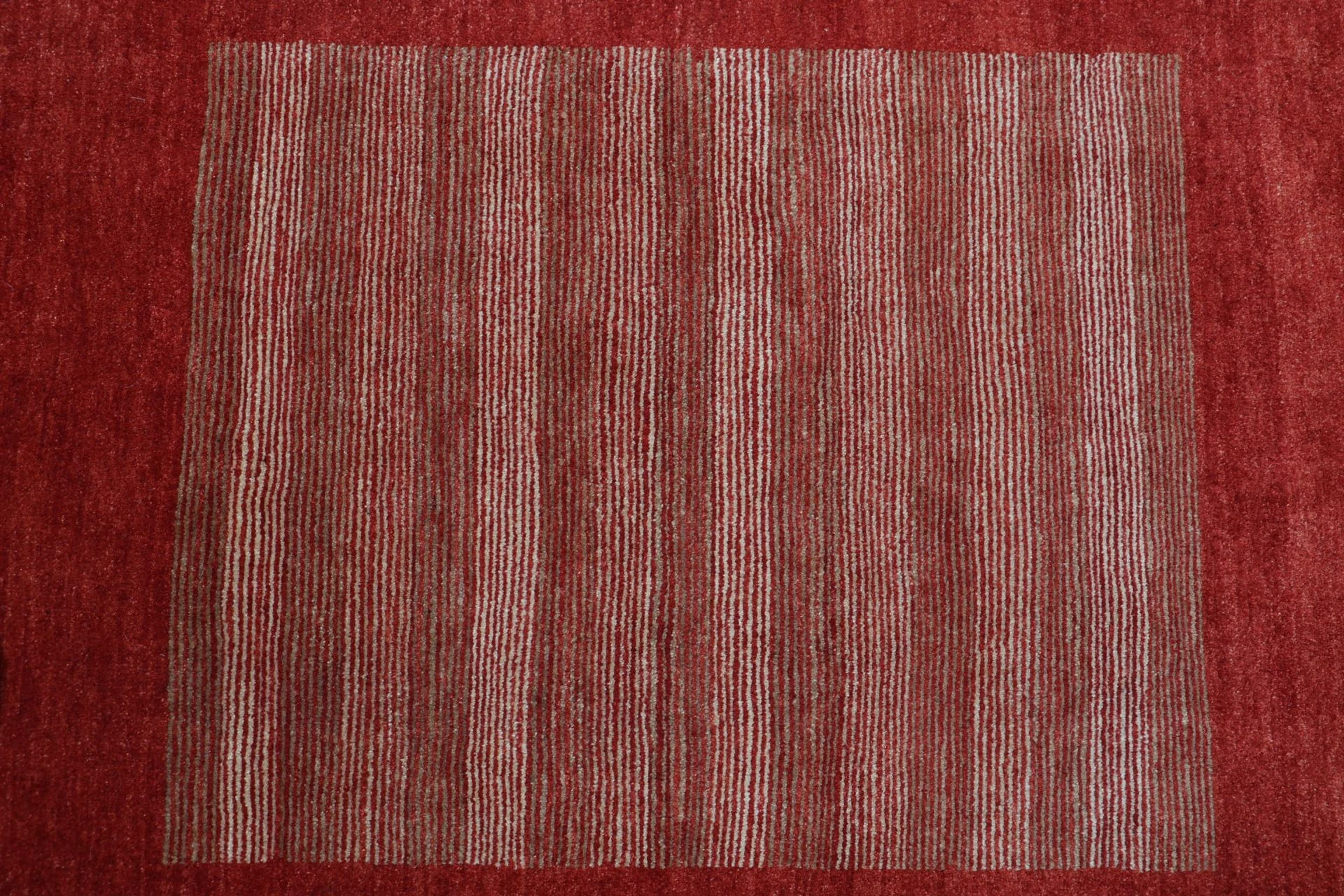Hand-Knotted Wool Loribaft Persian Rug, 215 × 305 cm