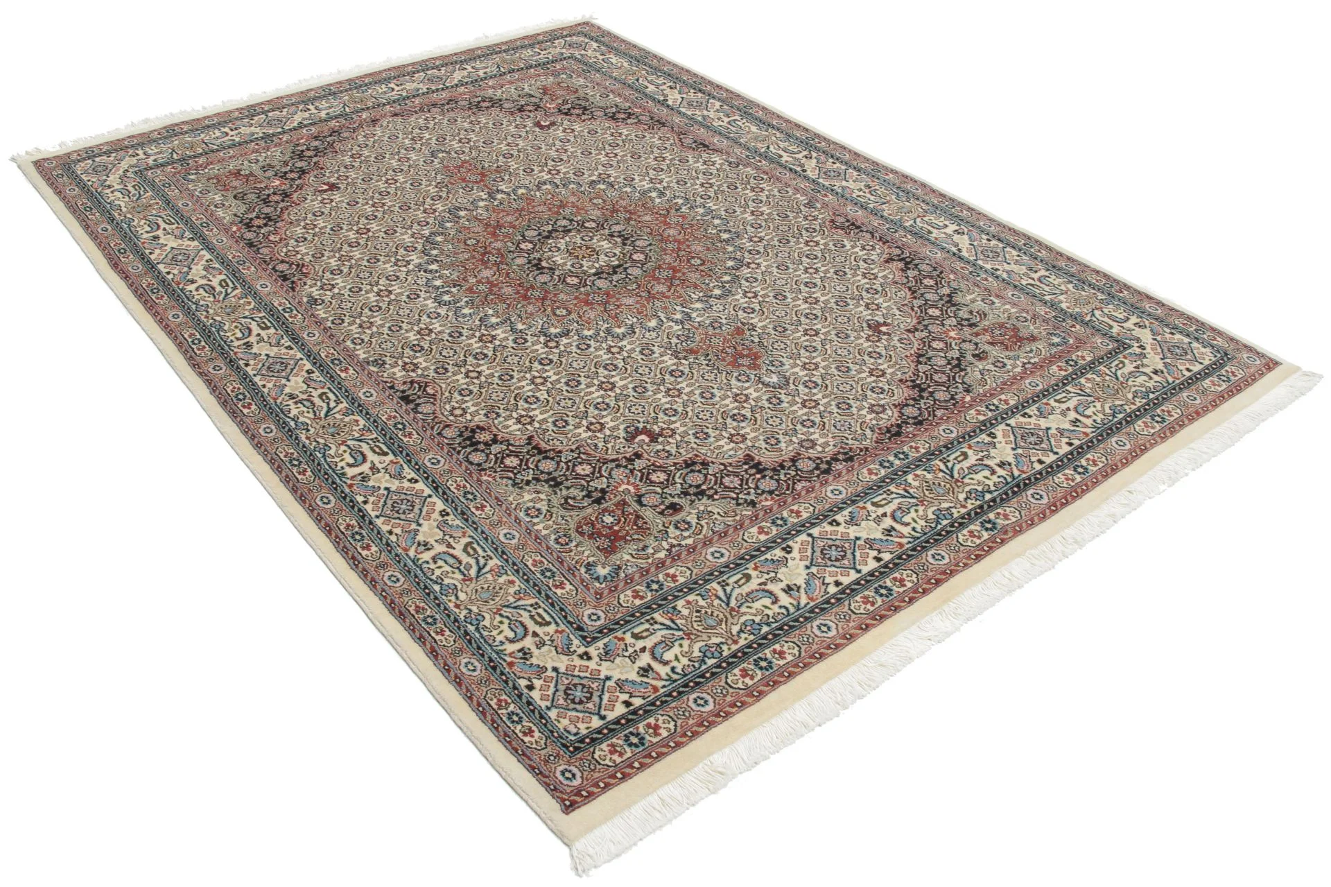 Moud Persian Rug — hand-knotted, 150 × 205 cm, Wool
