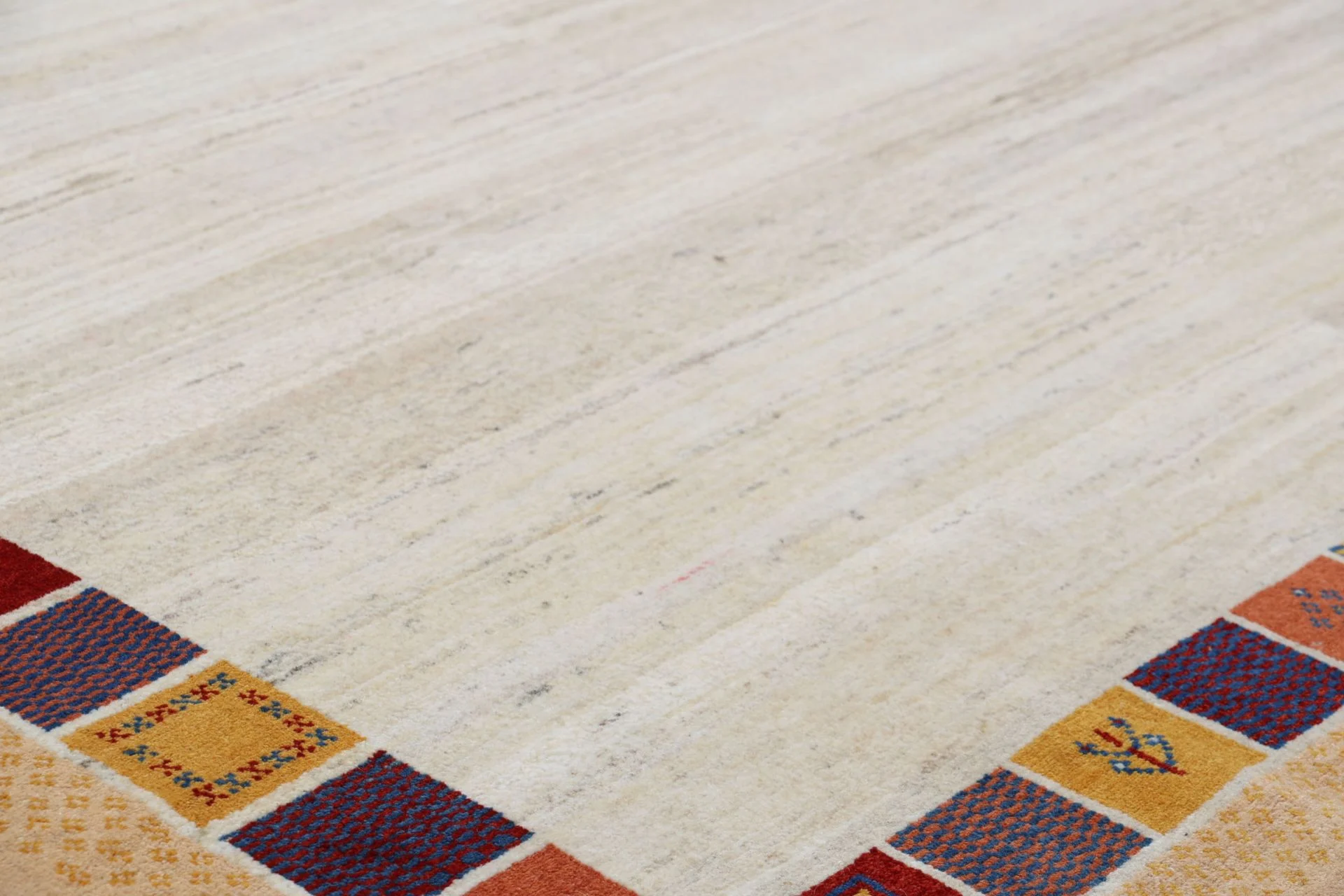 Hand-Knotted Wool Loribaft Persian Rug, 200 × 315 cm