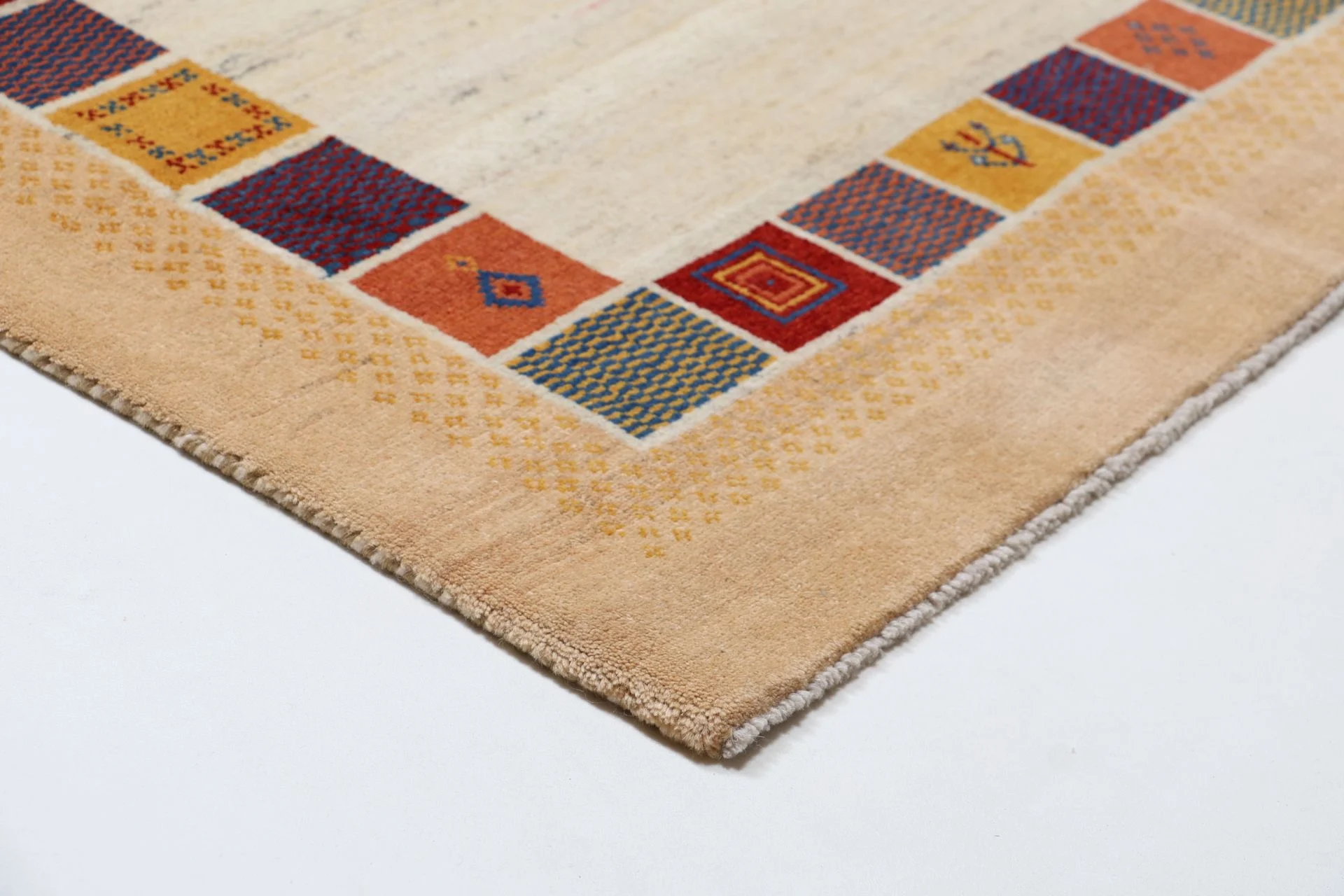 Hand-Knotted Wool Loribaft Persian Rug, 200 × 315 cm