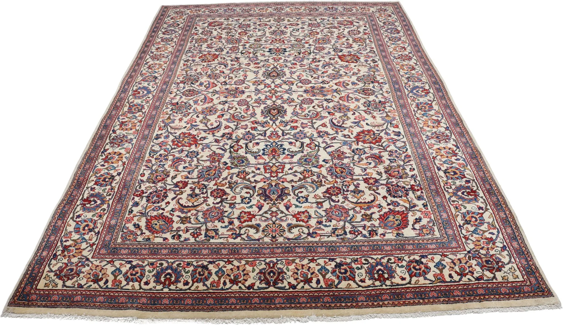 Sarouk Persian Rug — hand-knotted, 206 × 312 cm, Wool