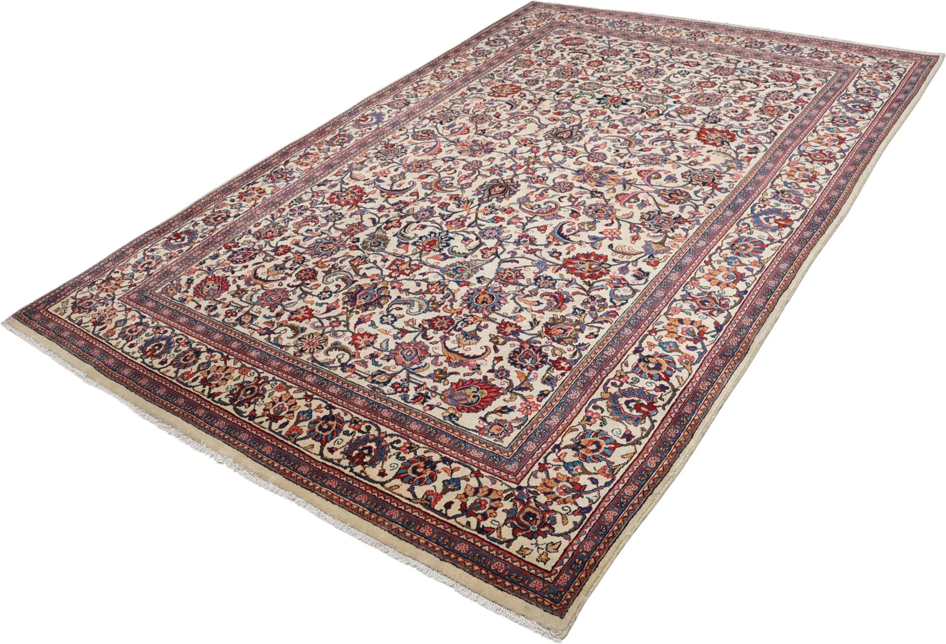 Sarouk Persian Rug — hand-knotted, 206 × 312 cm, Wool