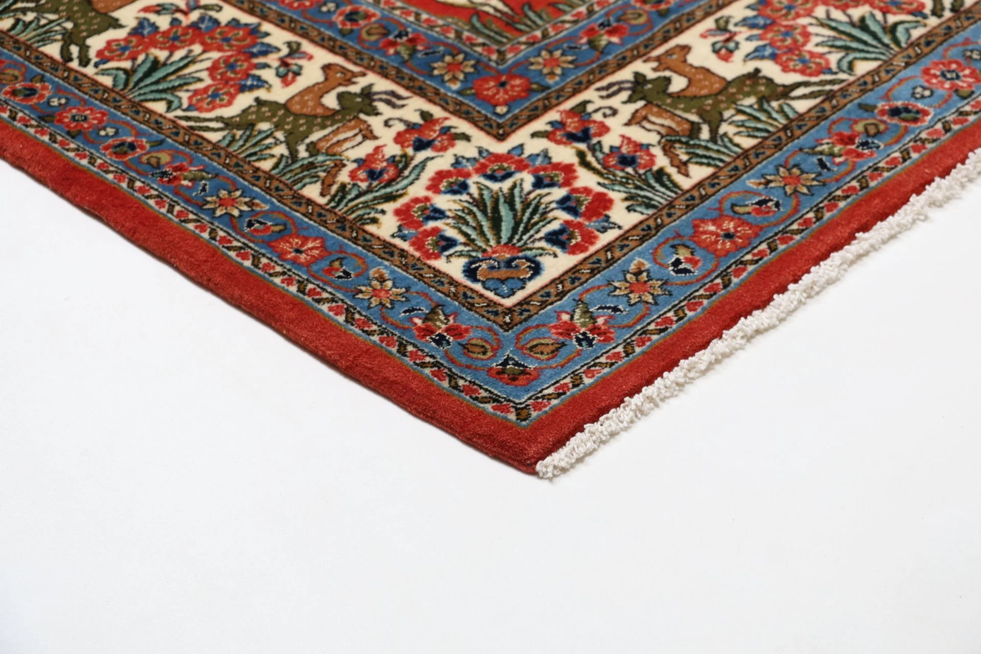 Sarouk Persian Rug — hand-knotted, 202 × 307 cm, Wool