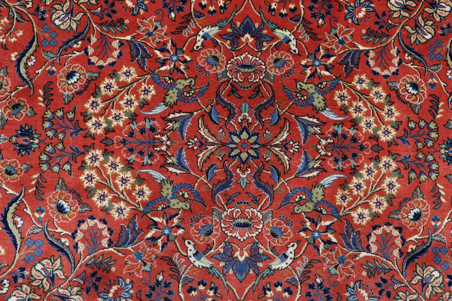 Sarouk Persian Rug — hand-knotted, 202 × 307 cm, Wool