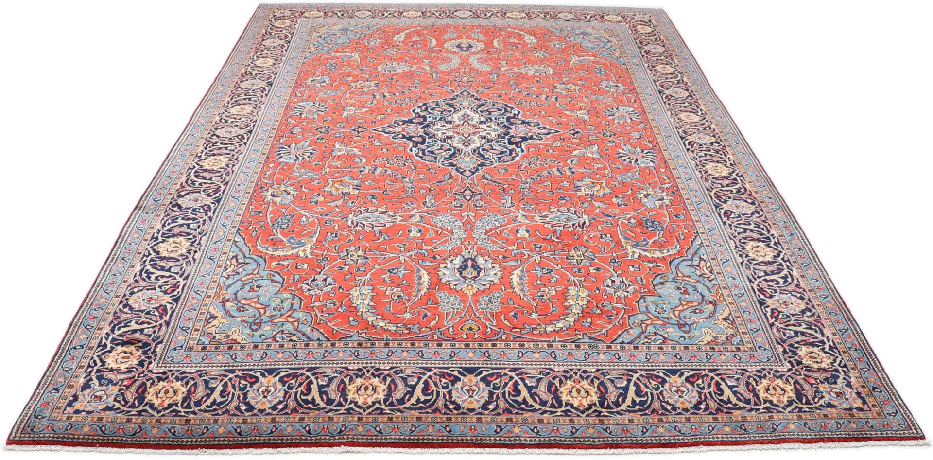 Sarouk Persian Rug — hand-knotted, 248 × 347 cm, Wool