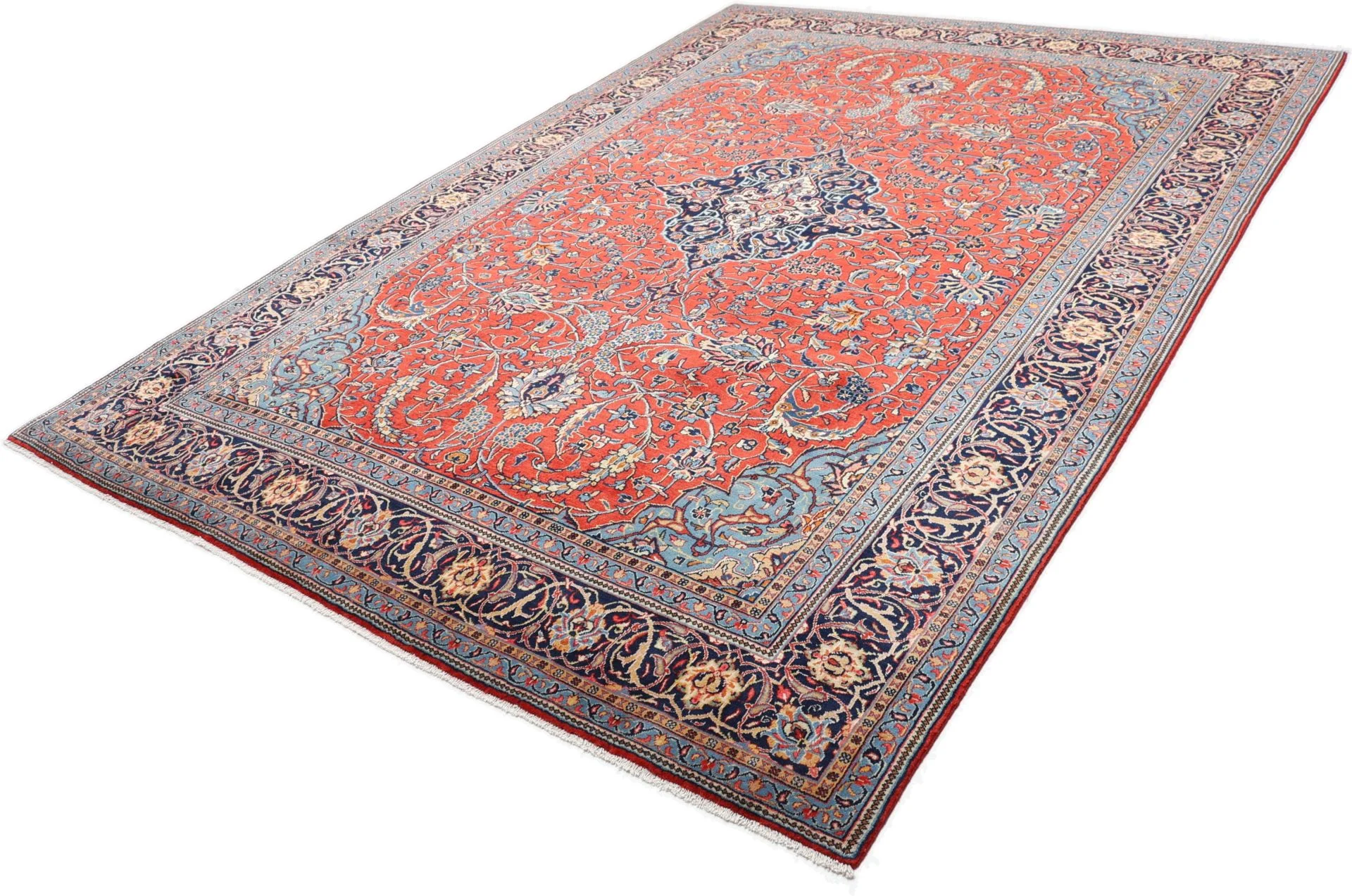 Sarouk Persian Rug — hand-knotted, 248 × 347 cm, Wool