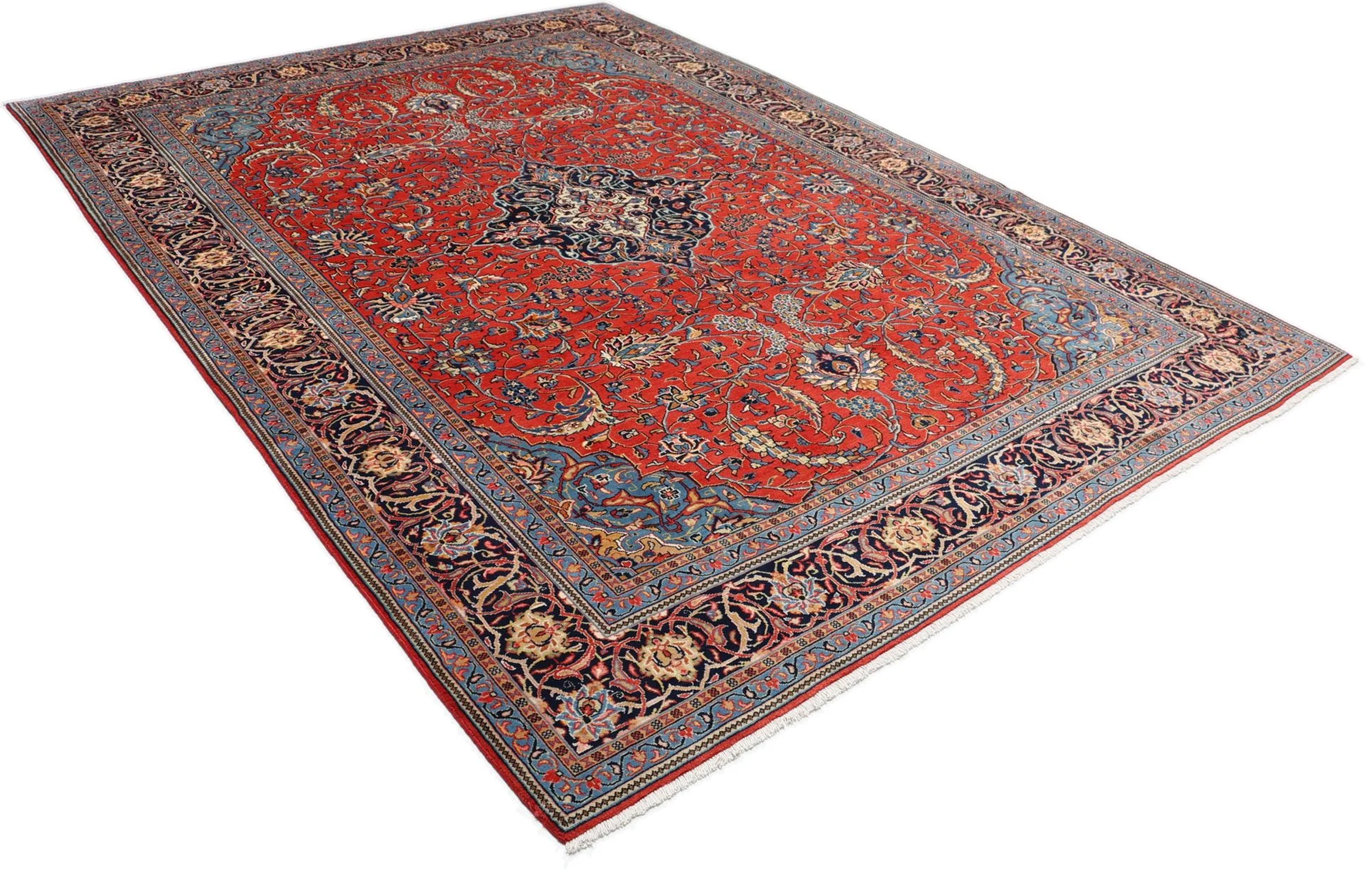 Sarouk Persian Rug — hand-knotted, 248 × 347 cm, Wool