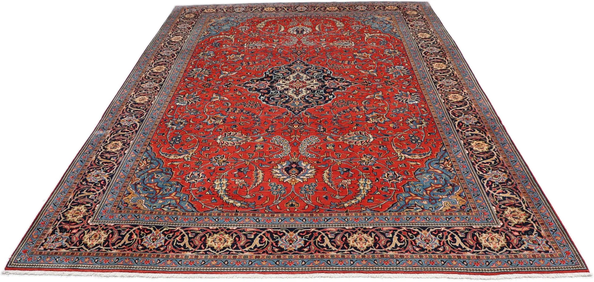Sarouk Persian Rug — hand-knotted, 248 × 347 cm, Wool