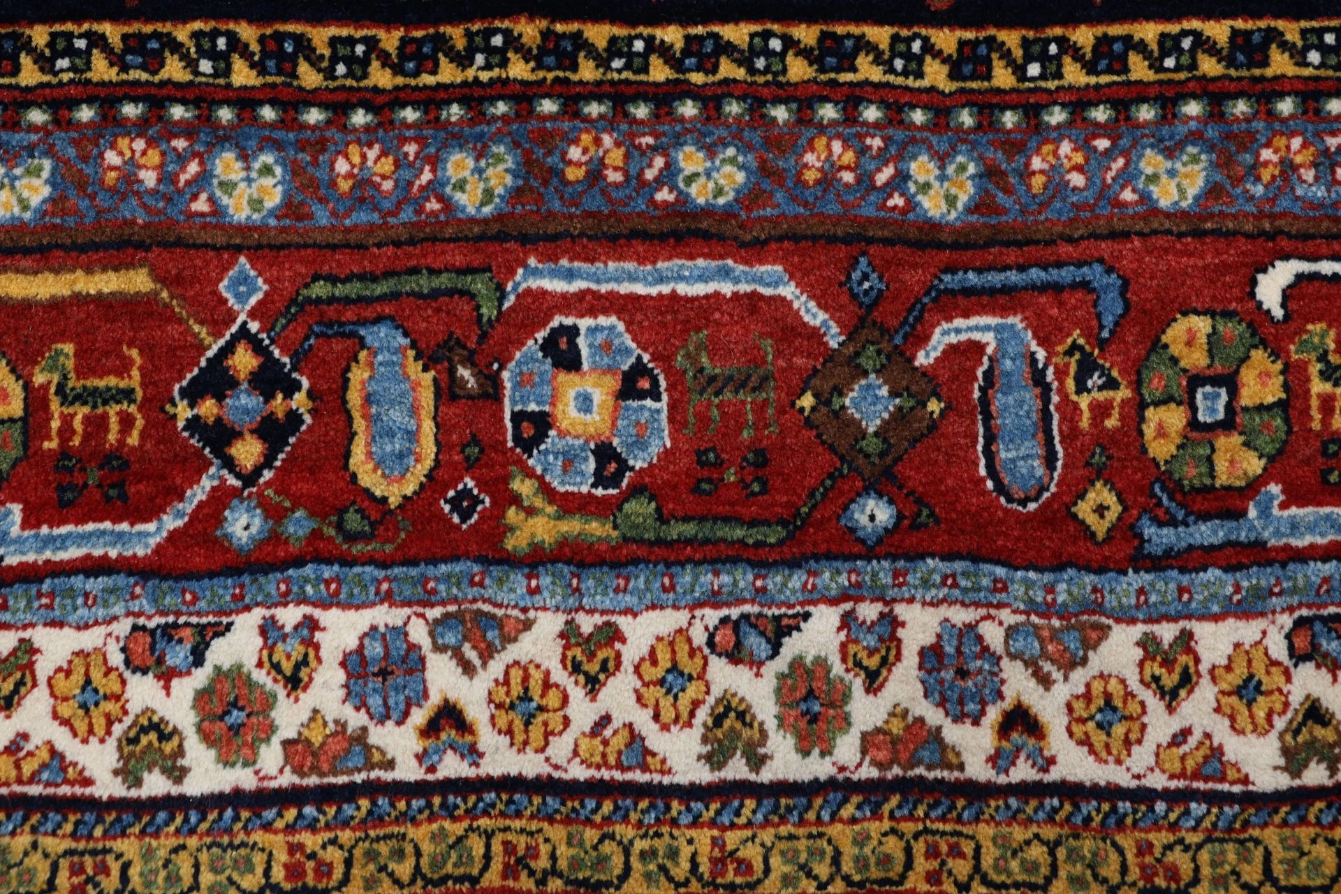 perserteppich-gashghai-173-x-259-cm-schurwolle-handgeknupft-16 Hand-Knotted Wool Qashqai Persian Rug, 173 × 259 cm