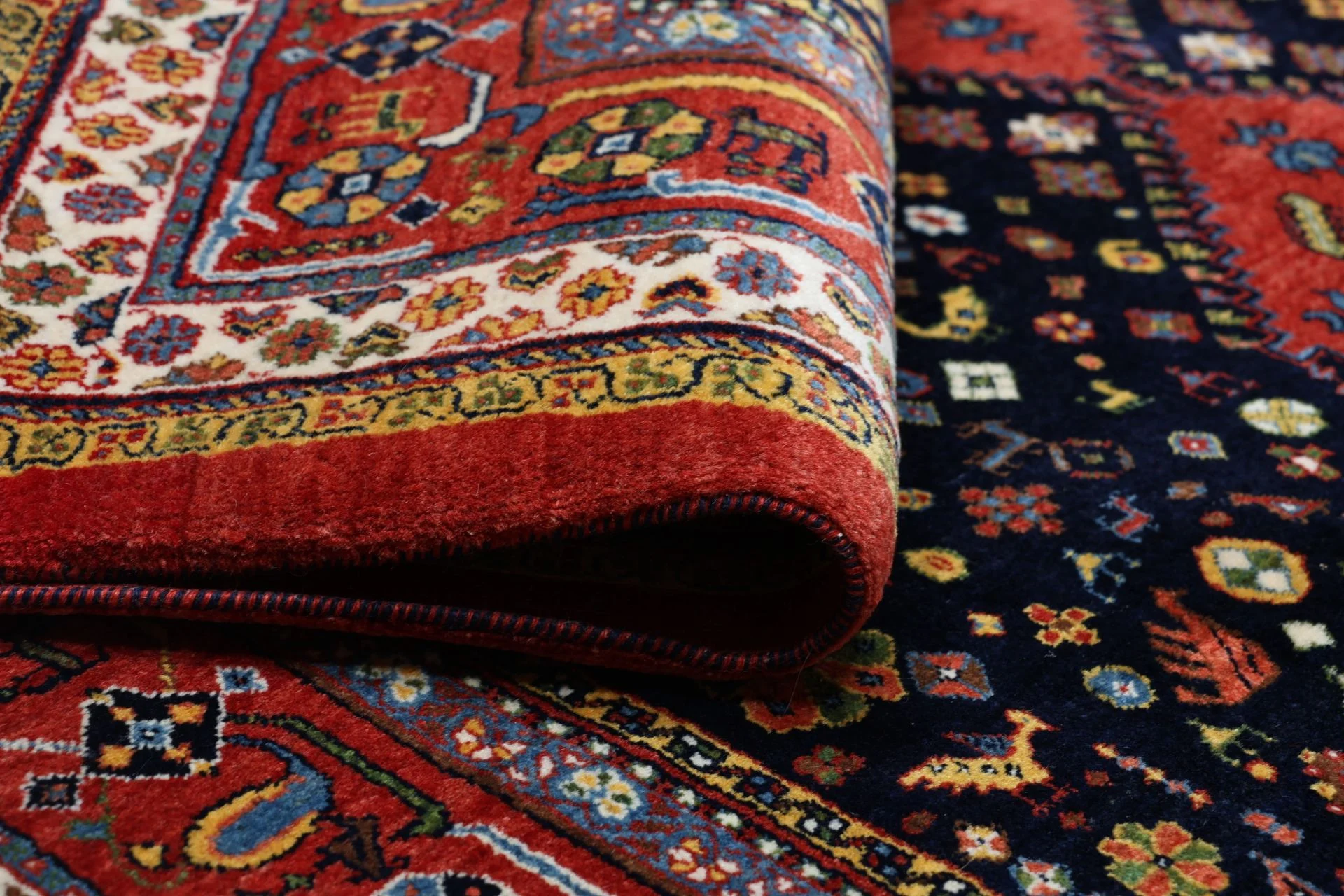 perserteppich-gashghai-173-x-259-cm-schurwolle-handgeknupft-19 Hand-Knotted Wool Qashqai Persian Rug, 173 × 259 cm
