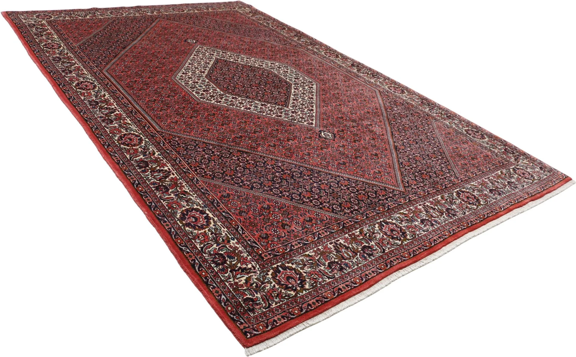 perserteppich-bidjar-202-x-315-cm-schurwolle-handgeknupft-3 Hand-Knotted Wool Bijar Persian Rug, 202 × 315 cm