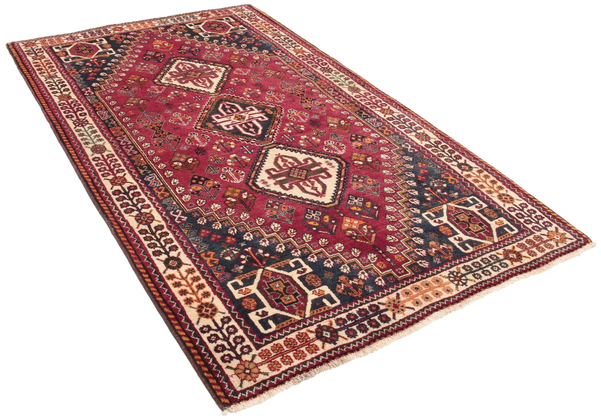 perserteppich-bidjar-142-x-208-cm-schurwolle-seide-handgeknupft-4 Hand-Knotted Wool & Silk Bijar Persian Rug, 142 × 208 cm
