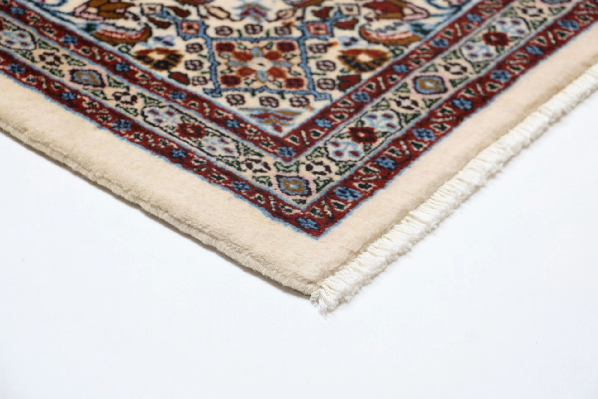 Moud Persian Rug — hand-knotted, 198 × 298 cm, Wool