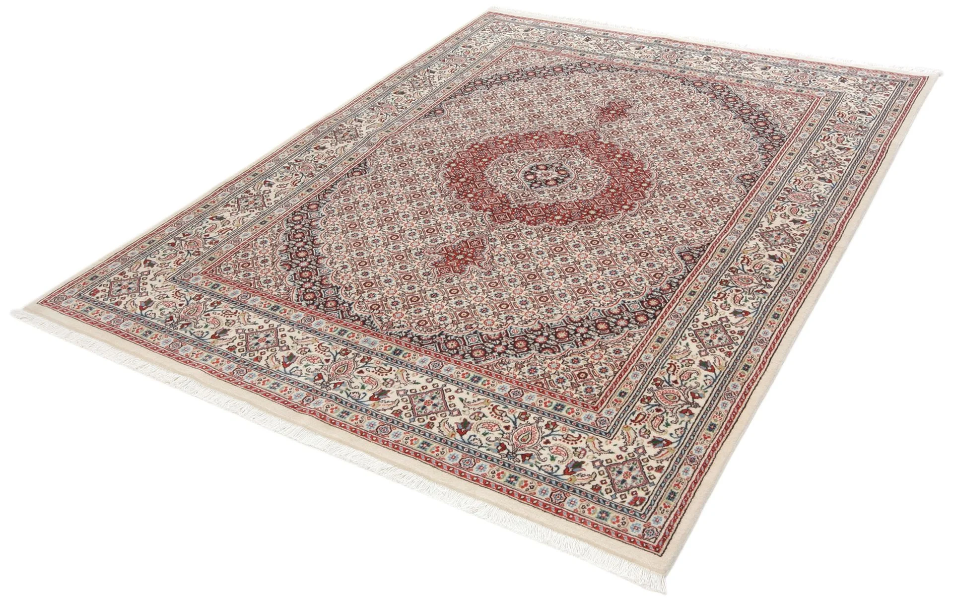 Moud Persian Rug — hand-knotted, 172 × 235 cm, Wool