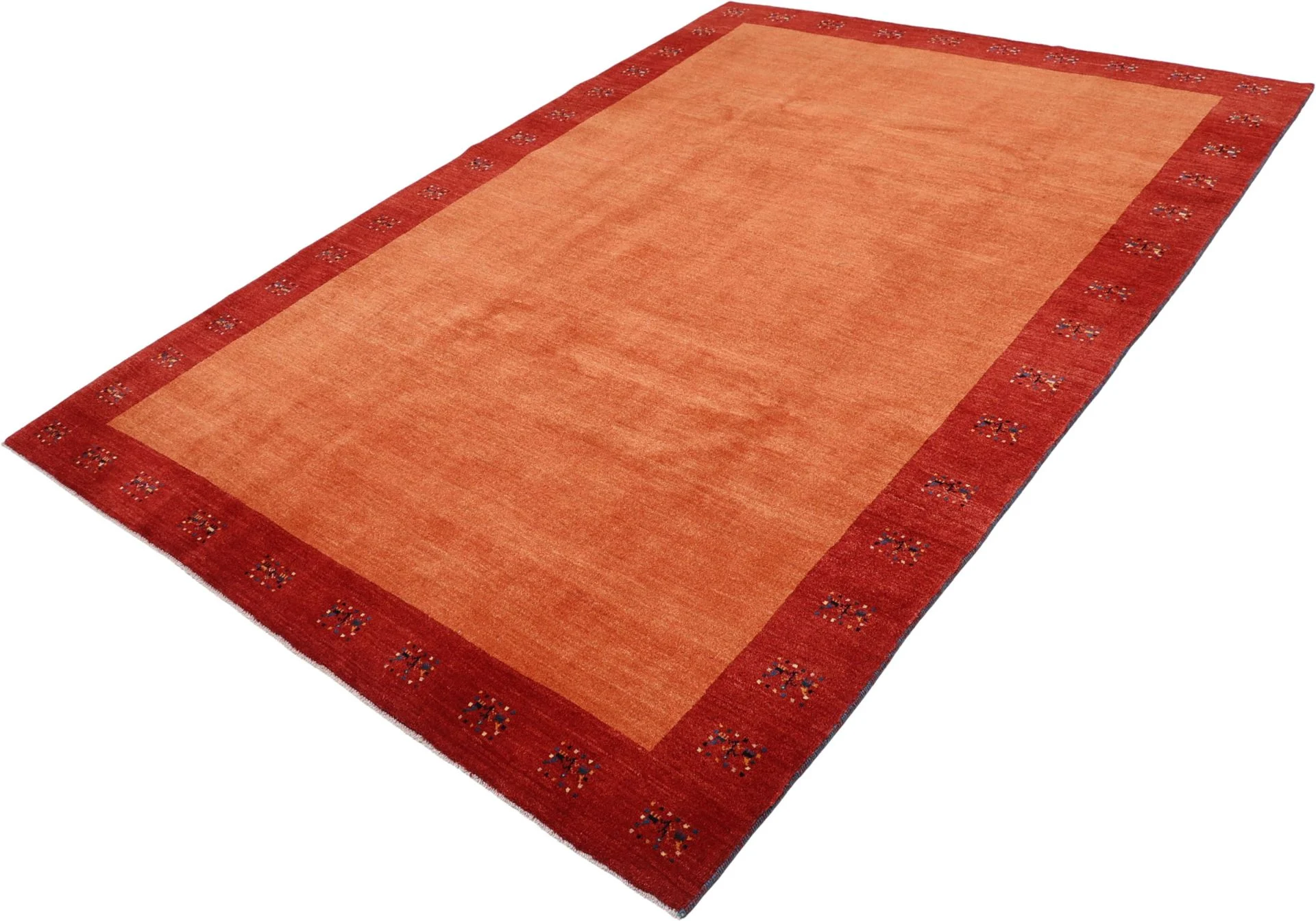 Hand-Knotted Wool Loribaft Persian Rug, 210 × 295 cm