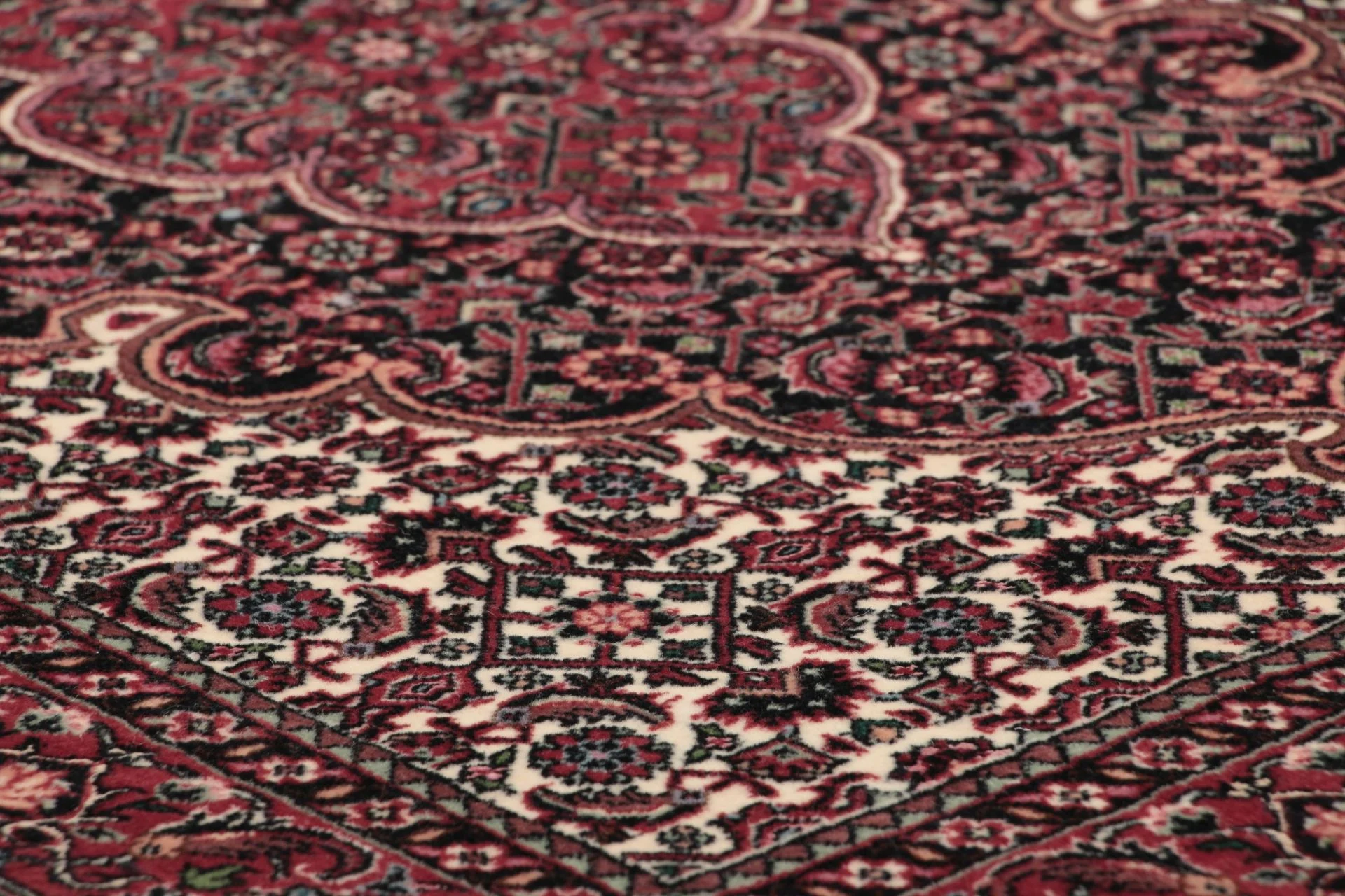 perserteppich-bidjar-92-x-400-cm-schurwolle-seide-handgeknupft-6 Bijar Persian Rug 92 × 400 cm, Wool & Silk, hand-knotted