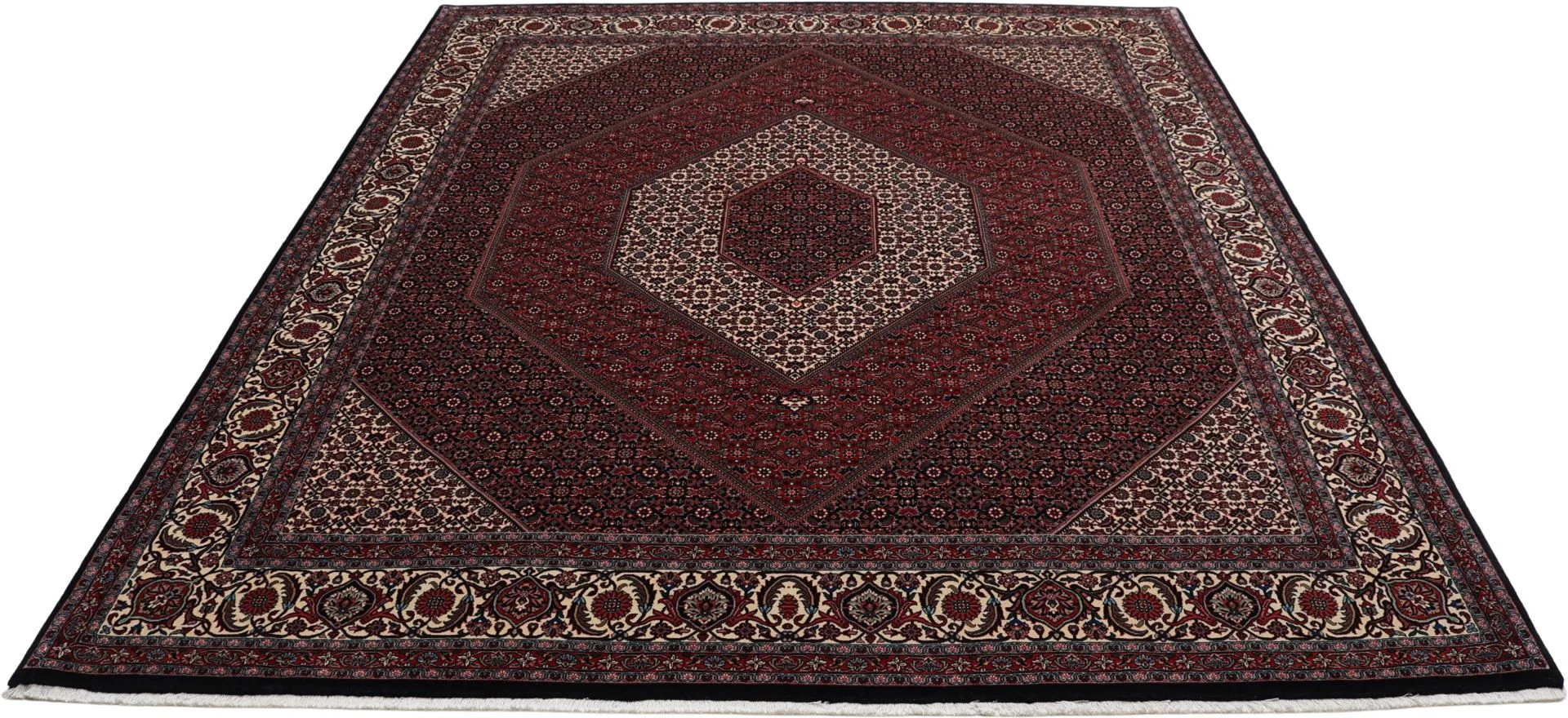 Bijar Persian Rug — hand-knotted, 250 × 297 cm, Wool