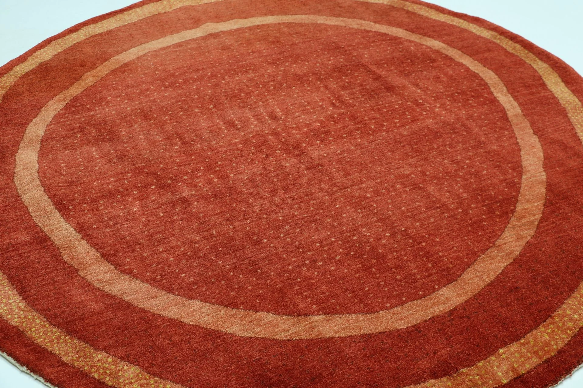 Hand-Knotted Wool Loribaft Persian Rug, 190 × 190 cm