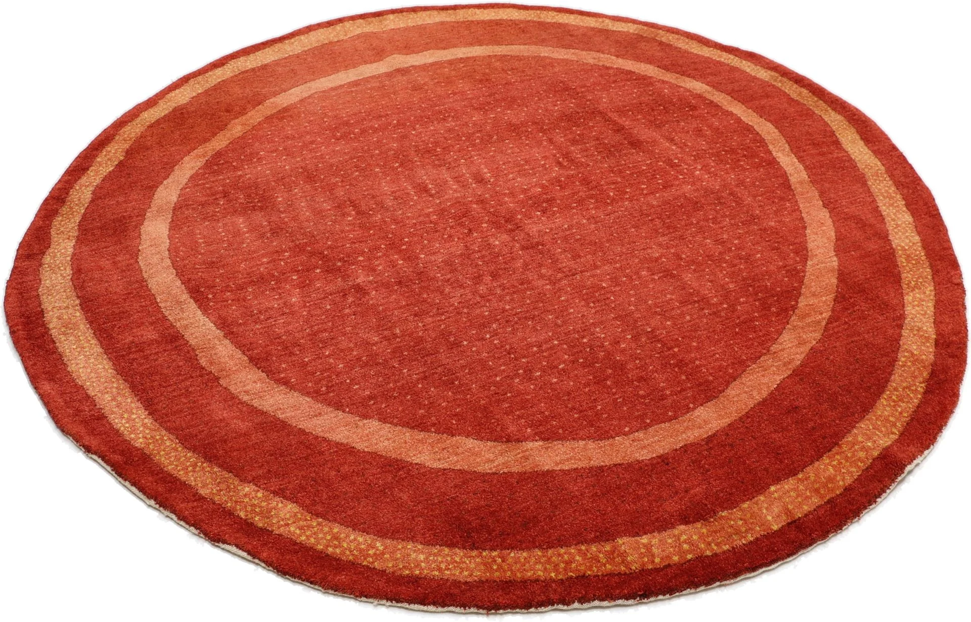 Hand-Knotted Wool Loribaft Persian Rug, 190 × 190 cm