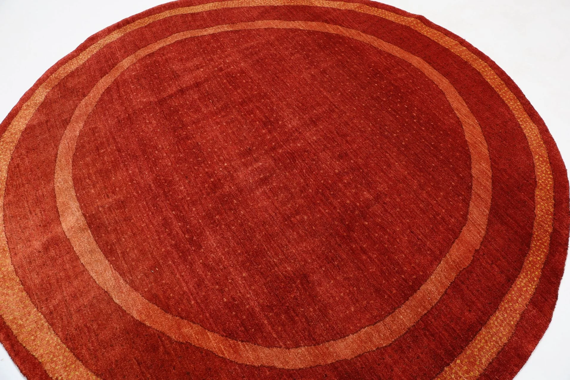 Hand-Knotted Wool Loribaft Persian Rug, 190 × 190 cm