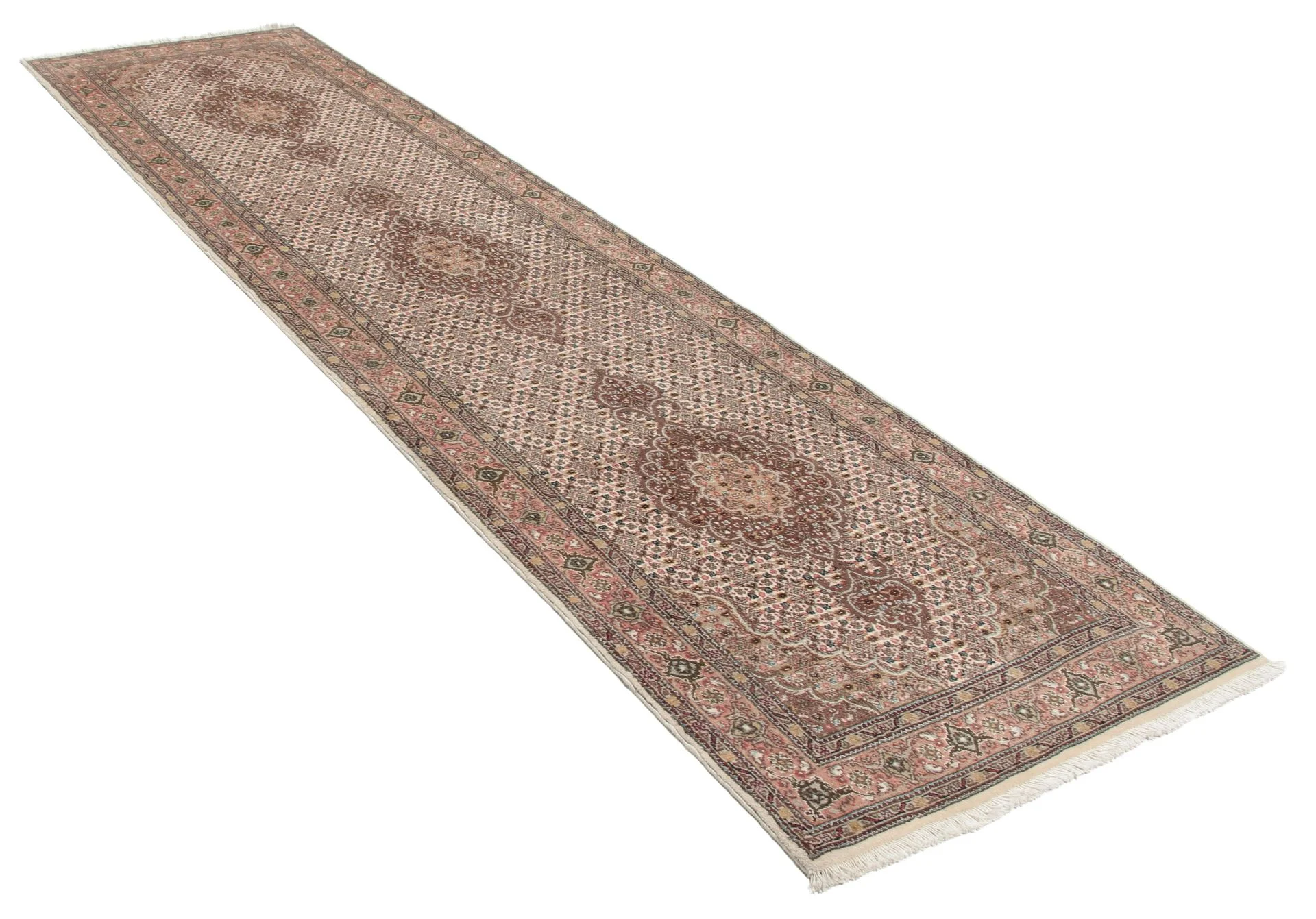 perserteppich-tabriz-83-x-322-cm-wolle-seide-handgeknupft-laufer-1 Tabriz Persian Rug — hand-knotted, 83 × 322 cm, Wool & Silk