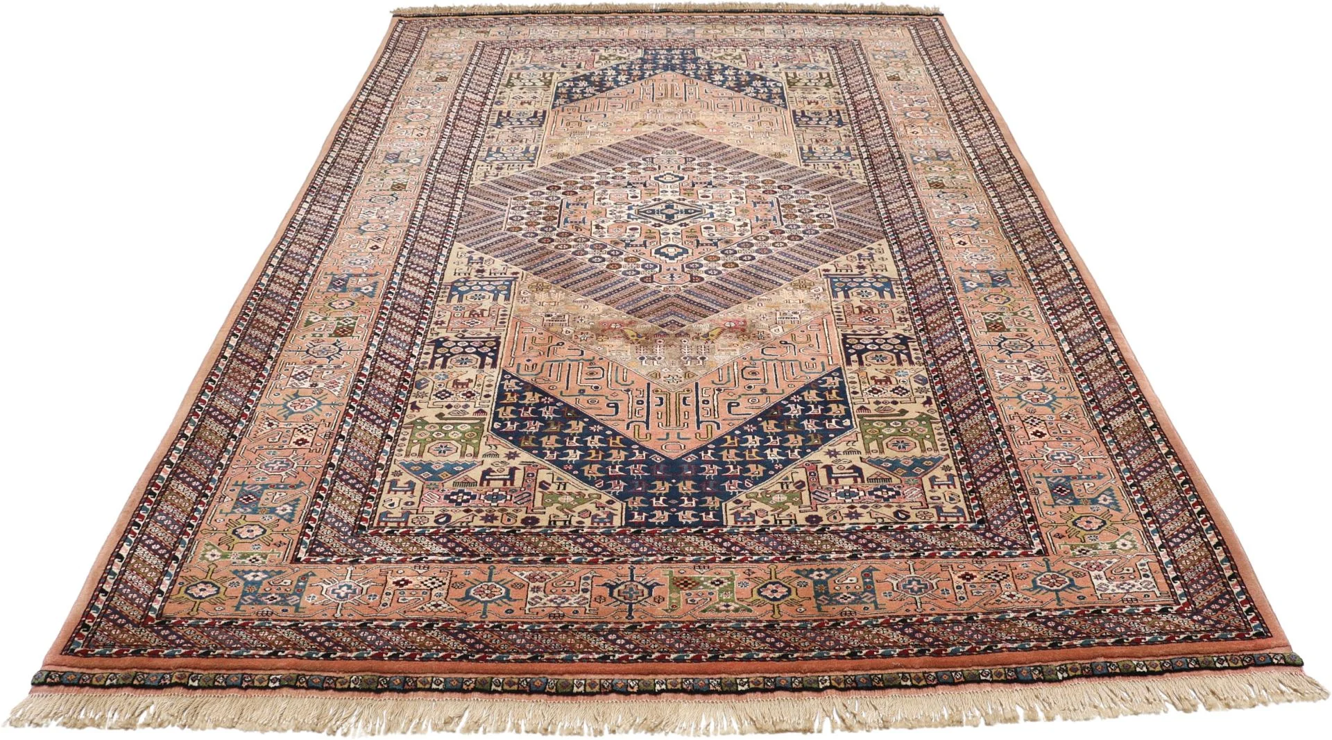 Qashqai Persian Rug 205 × 300 cm, Wool, hand-knotted