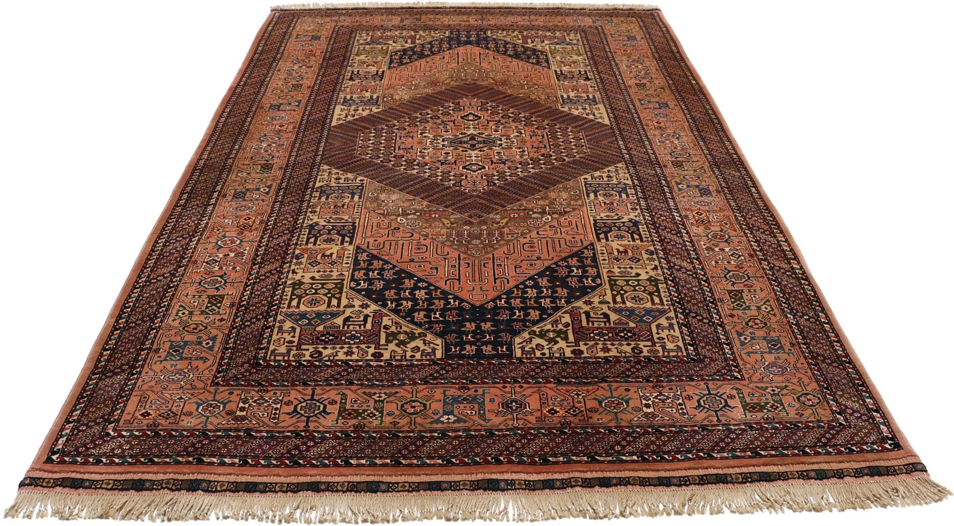 Qashqai Persian Rug 205 × 300 cm, Wool, hand-knotted
