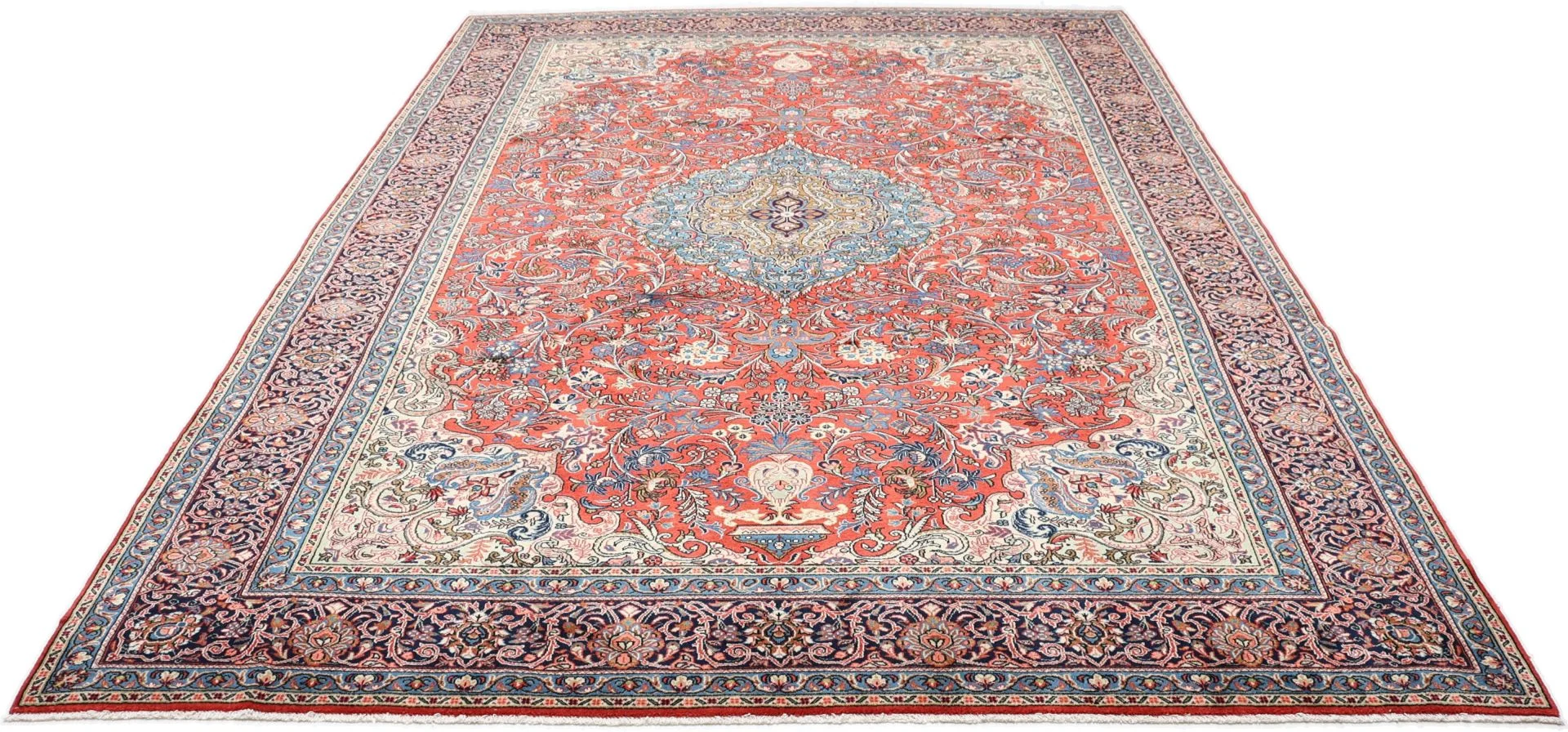 Sarouk Persian Rug — hand-knotted, 265 × 366 cm, Wool