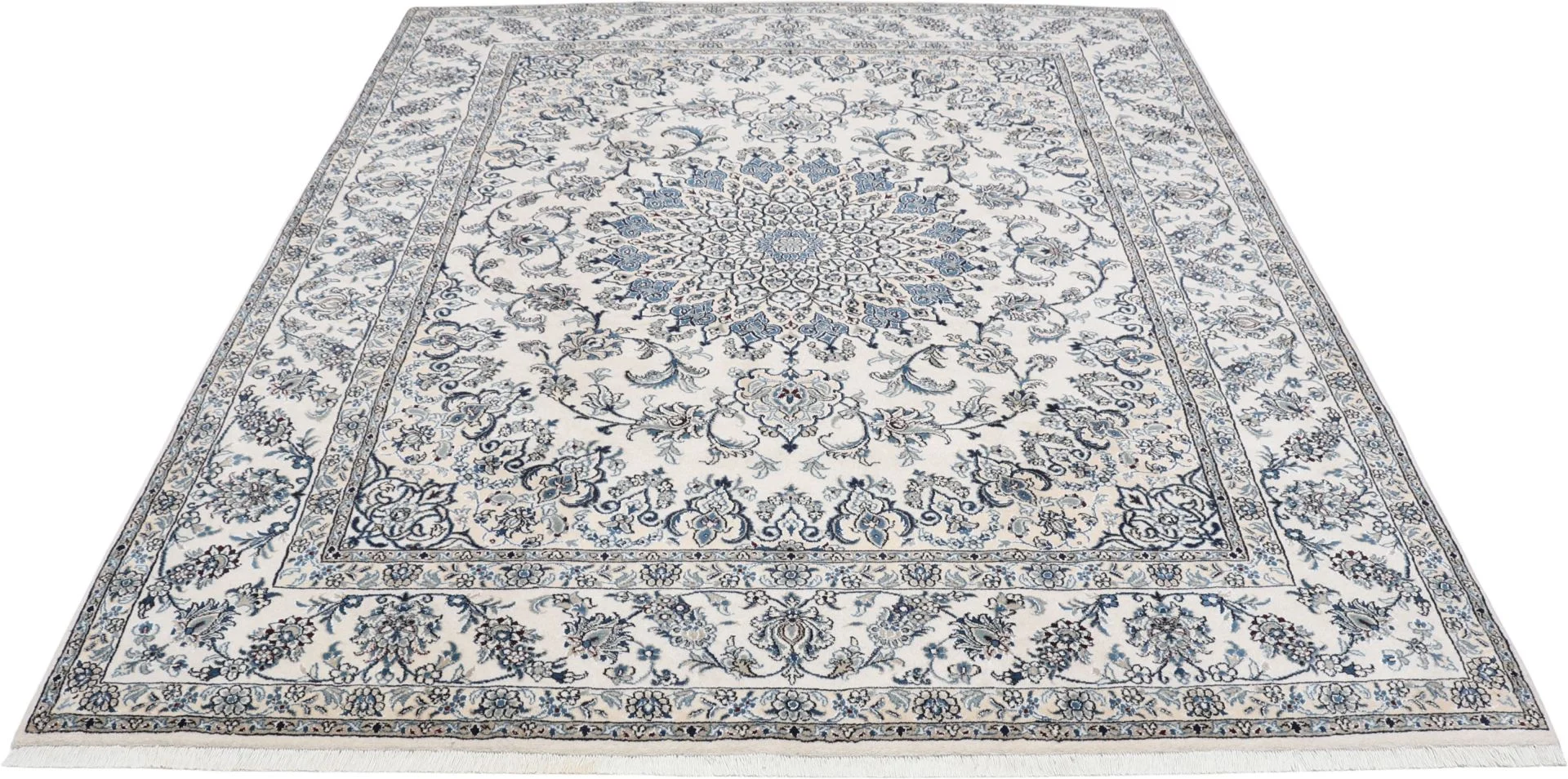 Nain Persian Rug 246 × 296 cm, Wool, hand-knotted