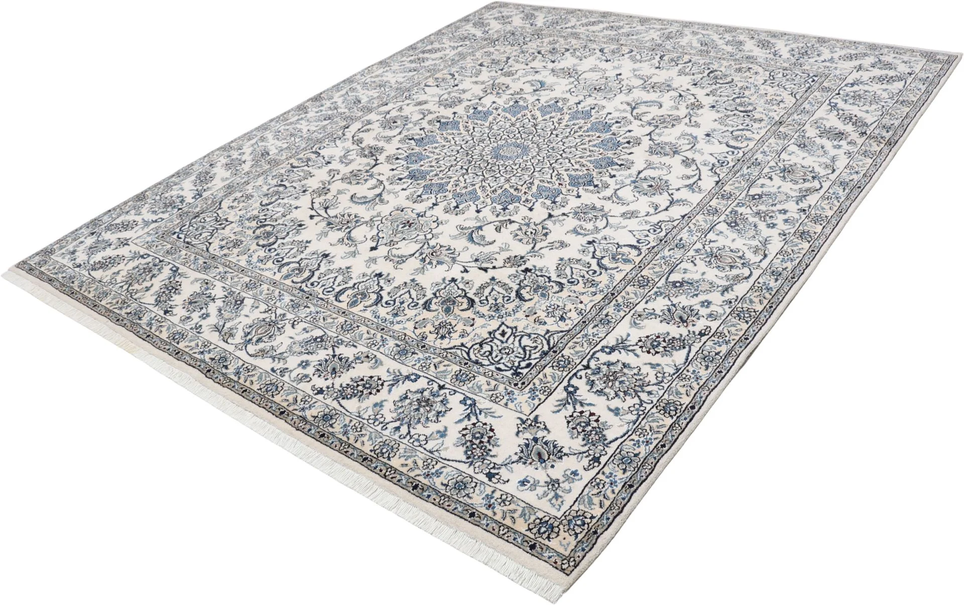 Nain Persian Rug 246 × 296 cm, Wool, hand-knotted