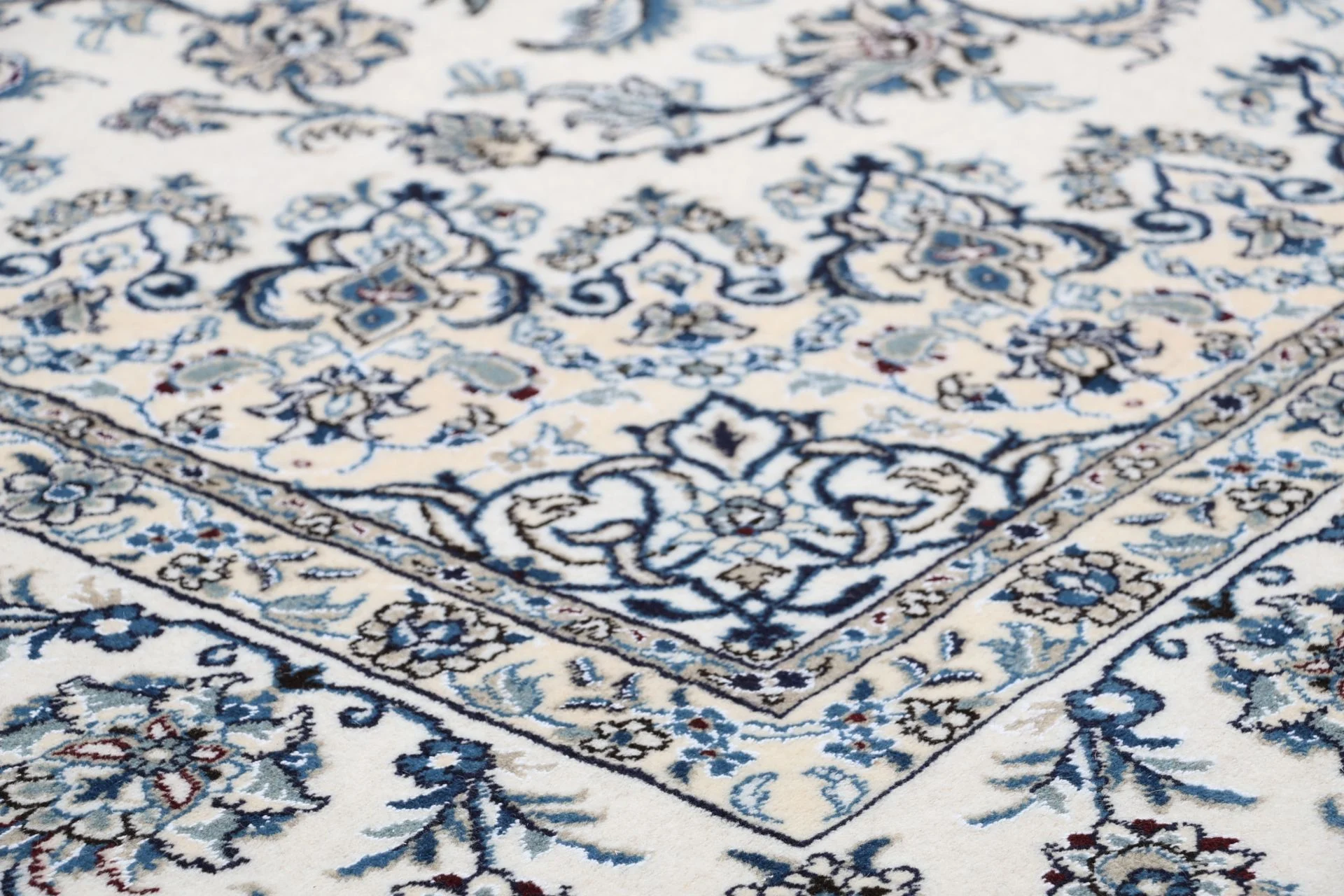 Nain Persian Rug 246 × 296 cm, Wool, hand-knotted