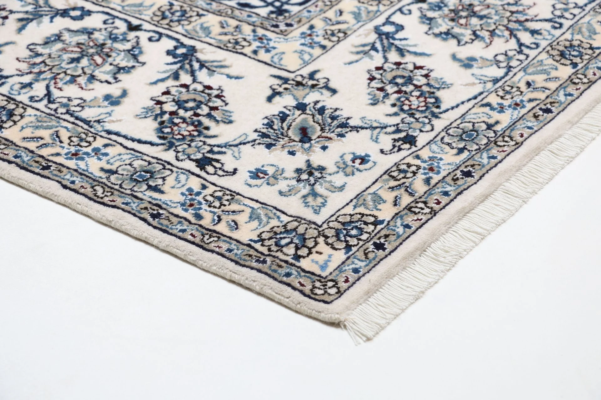 Nain Persian Rug 246 × 296 cm, Wool, hand-knotted