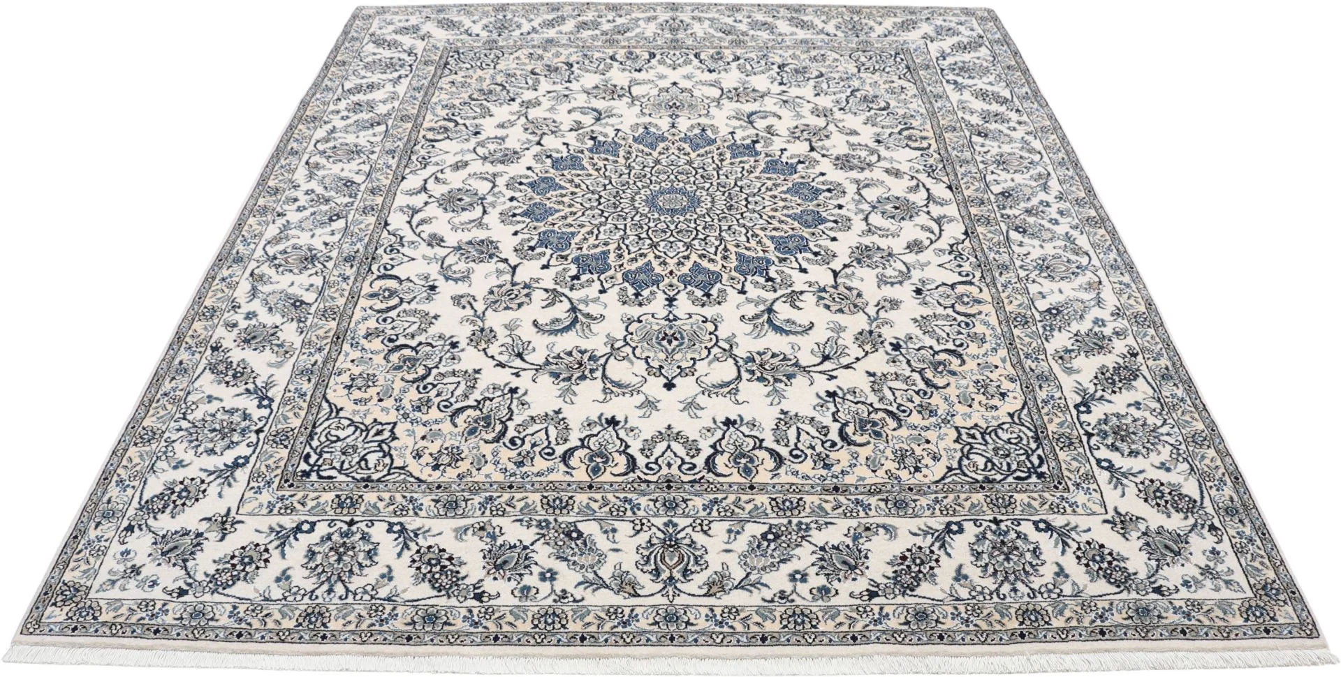 Nain Persian Rug 246 × 296 cm, Wool, hand-knotted