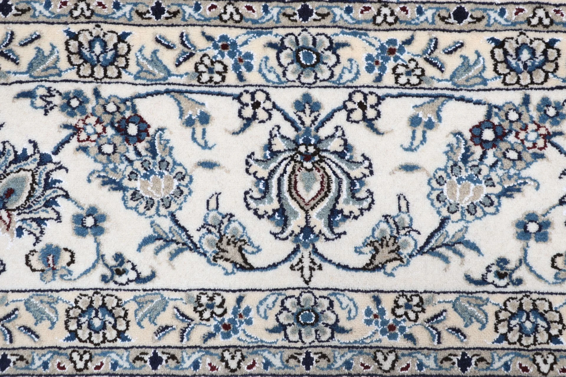 Nain Persian Rug 246 × 296 cm, Wool, hand-knotted