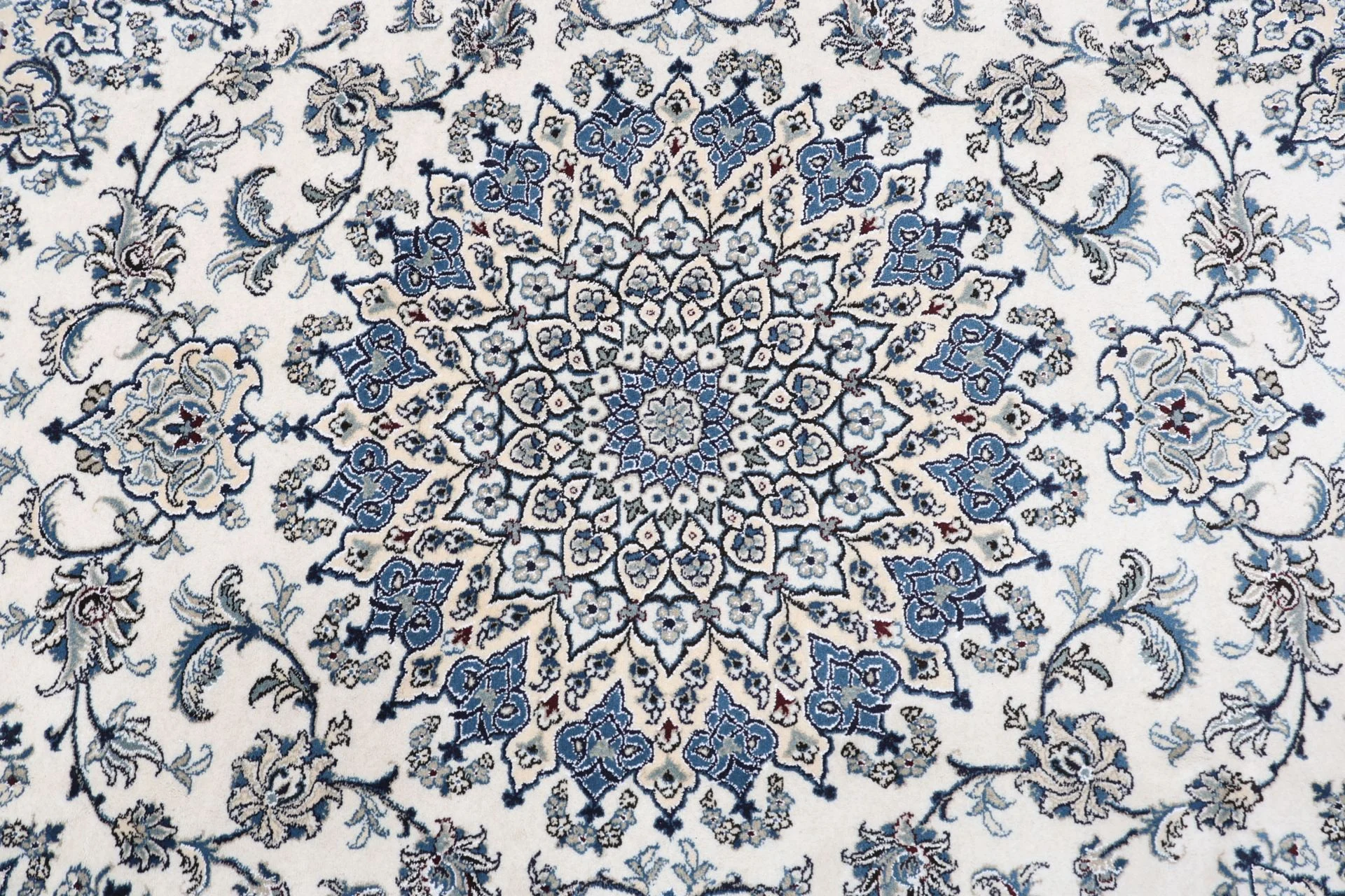 Nain Persian Rug 246 × 296 cm, Wool, hand-knotted