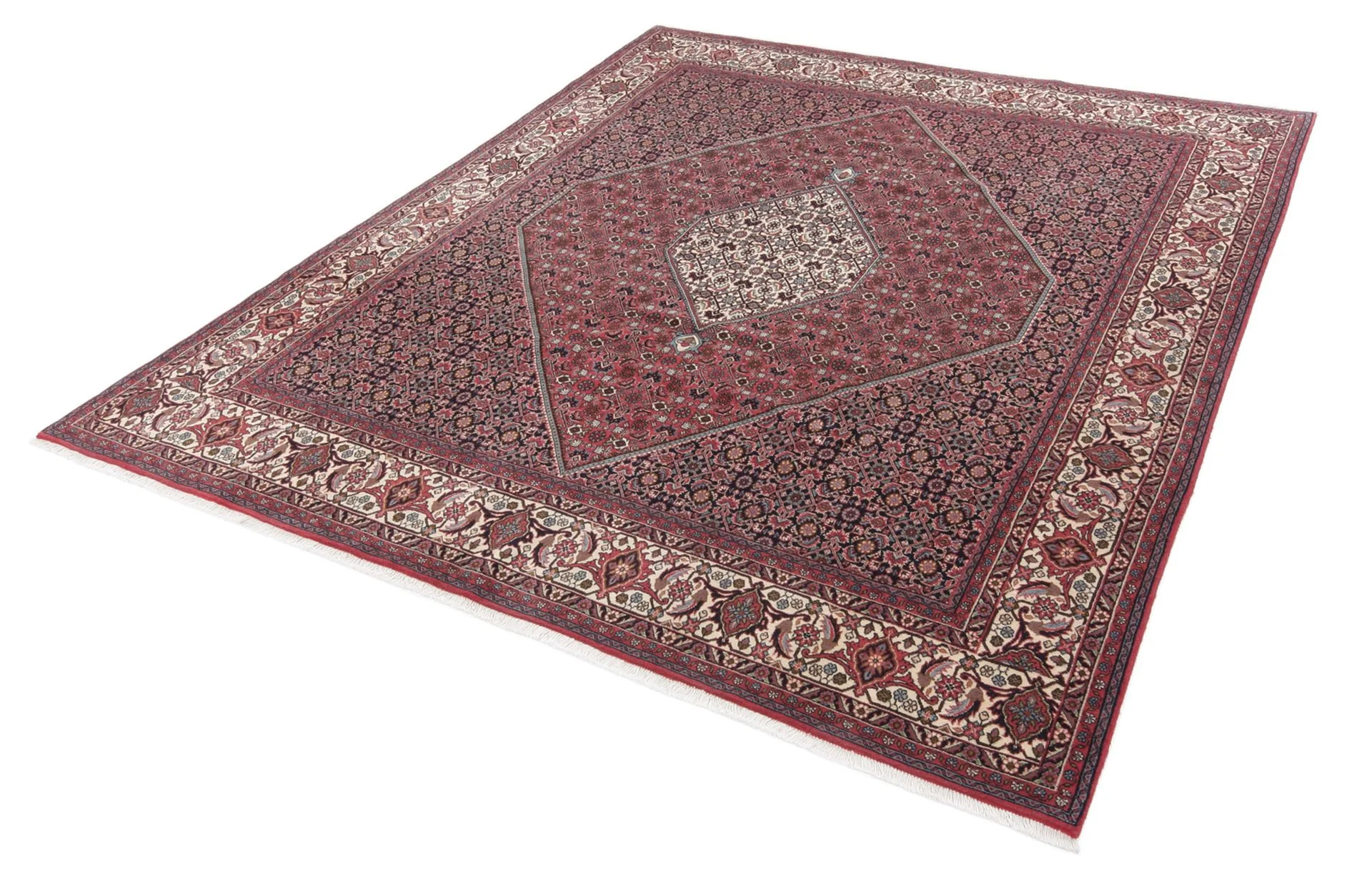 perserteppich-bidjar-250-x-295-cm-schurwolle-handgeknupft-robust-3 Bijar Persian Rug 250 × 295 cm, Wool, hand-knotted