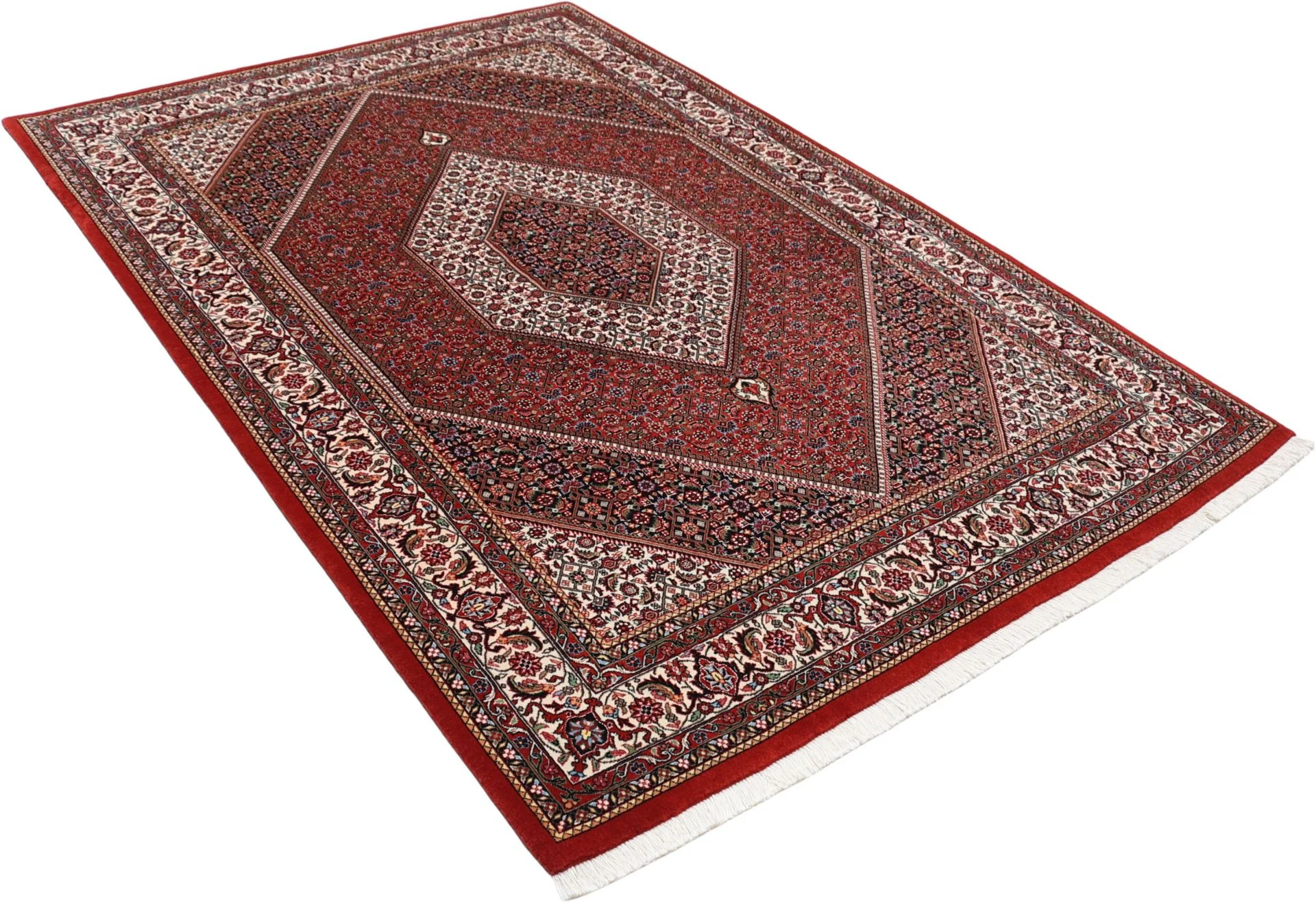perserteppich-bidjar-155-x-222-cm-schurwolle-seide-handgeknupft-10 Bijar Persian Rug 155 × 222 cm, Wool & Silk, hand-knotted