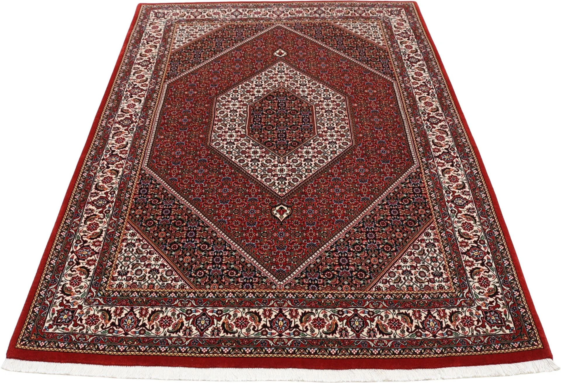 perserteppich-bidjar-155-x-222-cm-schurwolle-seide-handgeknupft-18 Bijar Persian Rug 155 × 222 cm, Wool & Silk, hand-knotted