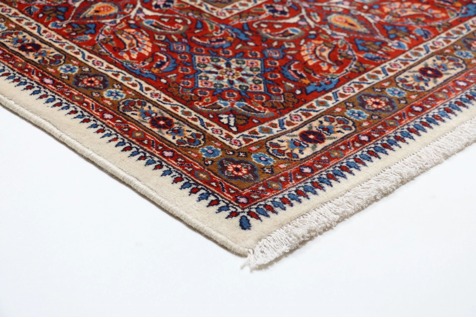 Moud Persian Rug 253 × 352 cm, Wool, hand-knotted