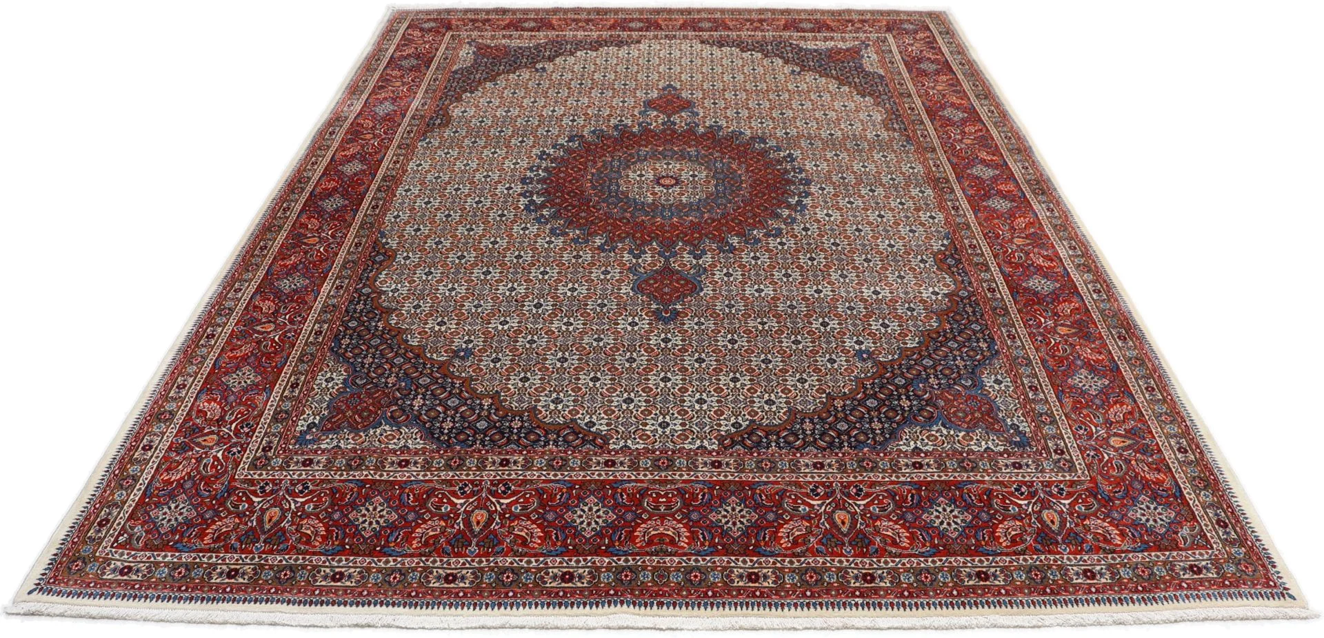 Moud Persian Rug 253 × 352 cm, Wool, hand-knotted