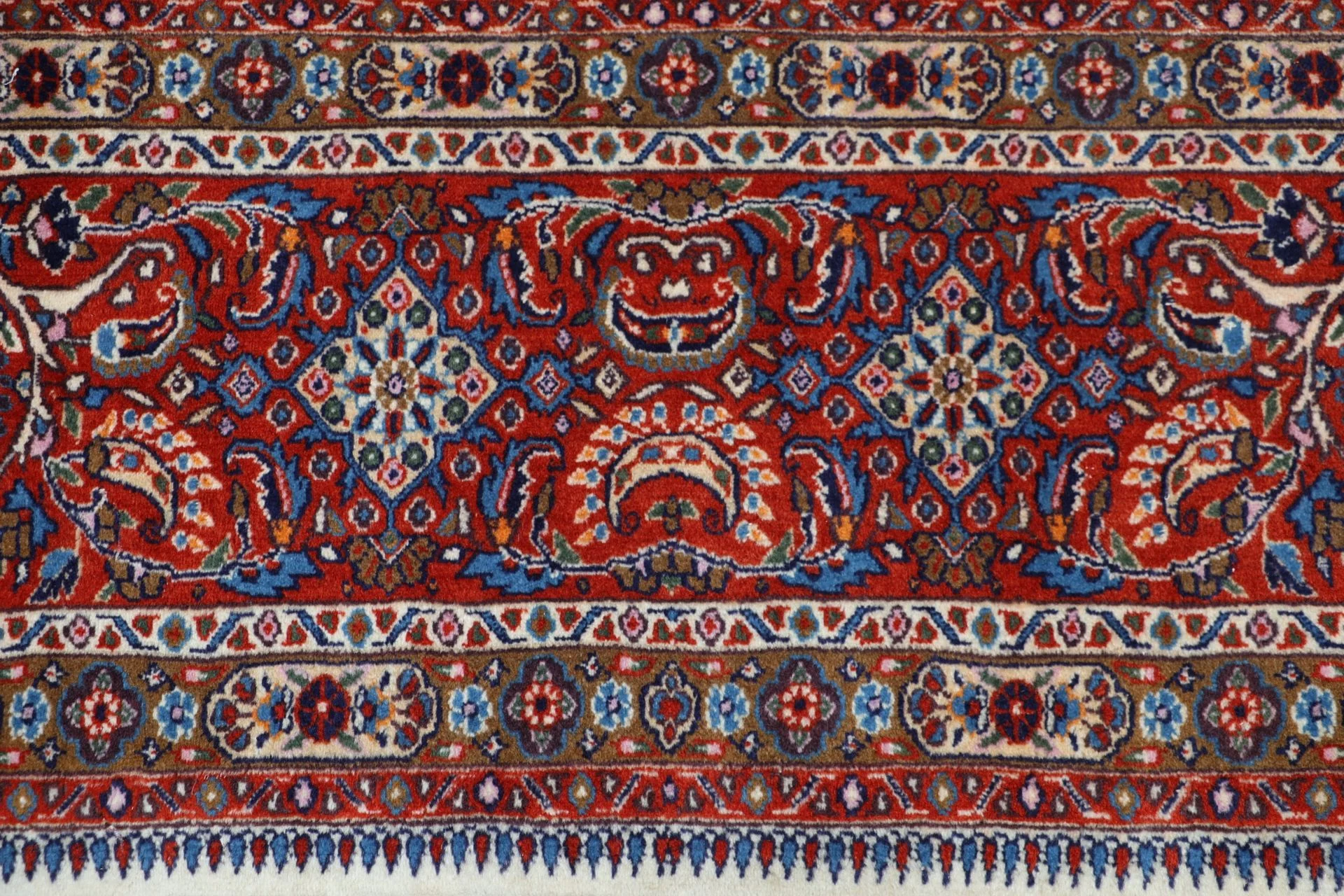 Moud Persian Rug 253 × 352 cm, Wool, hand-knotted