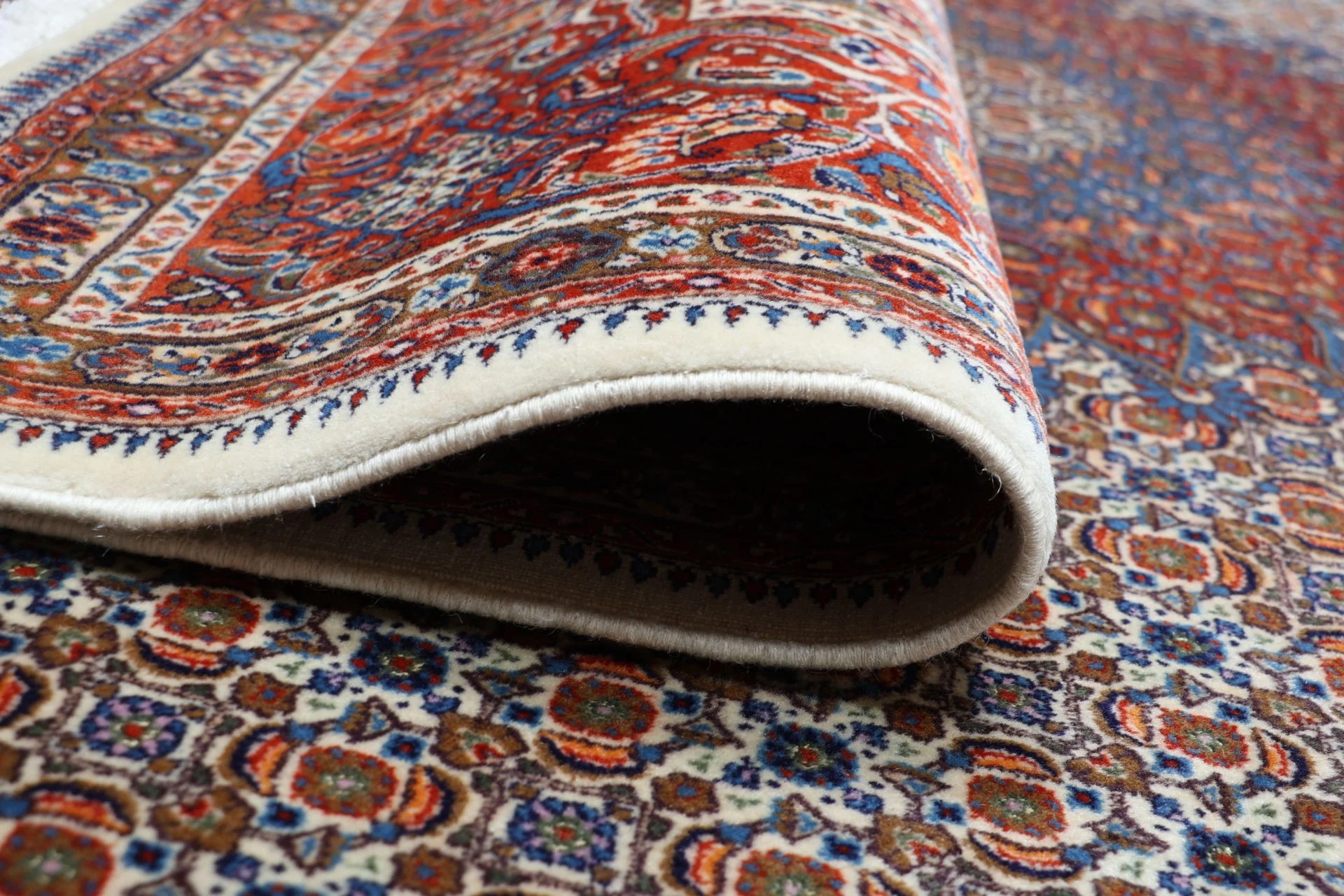 Moud Persian Rug 253 × 352 cm, Wool, hand-knotted