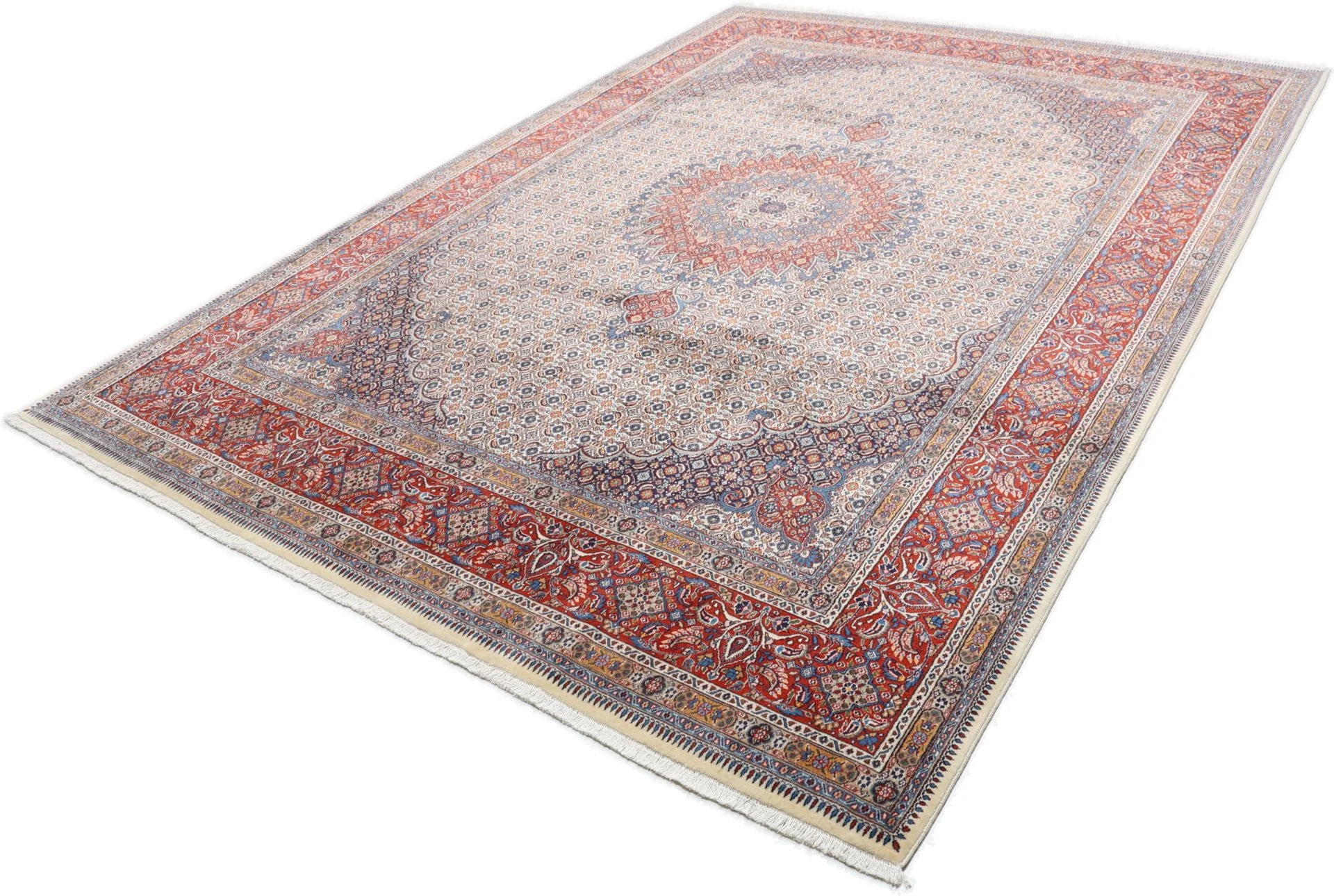 Moud Persian Rug 250 × 347 cm, Wool, hand-knotted